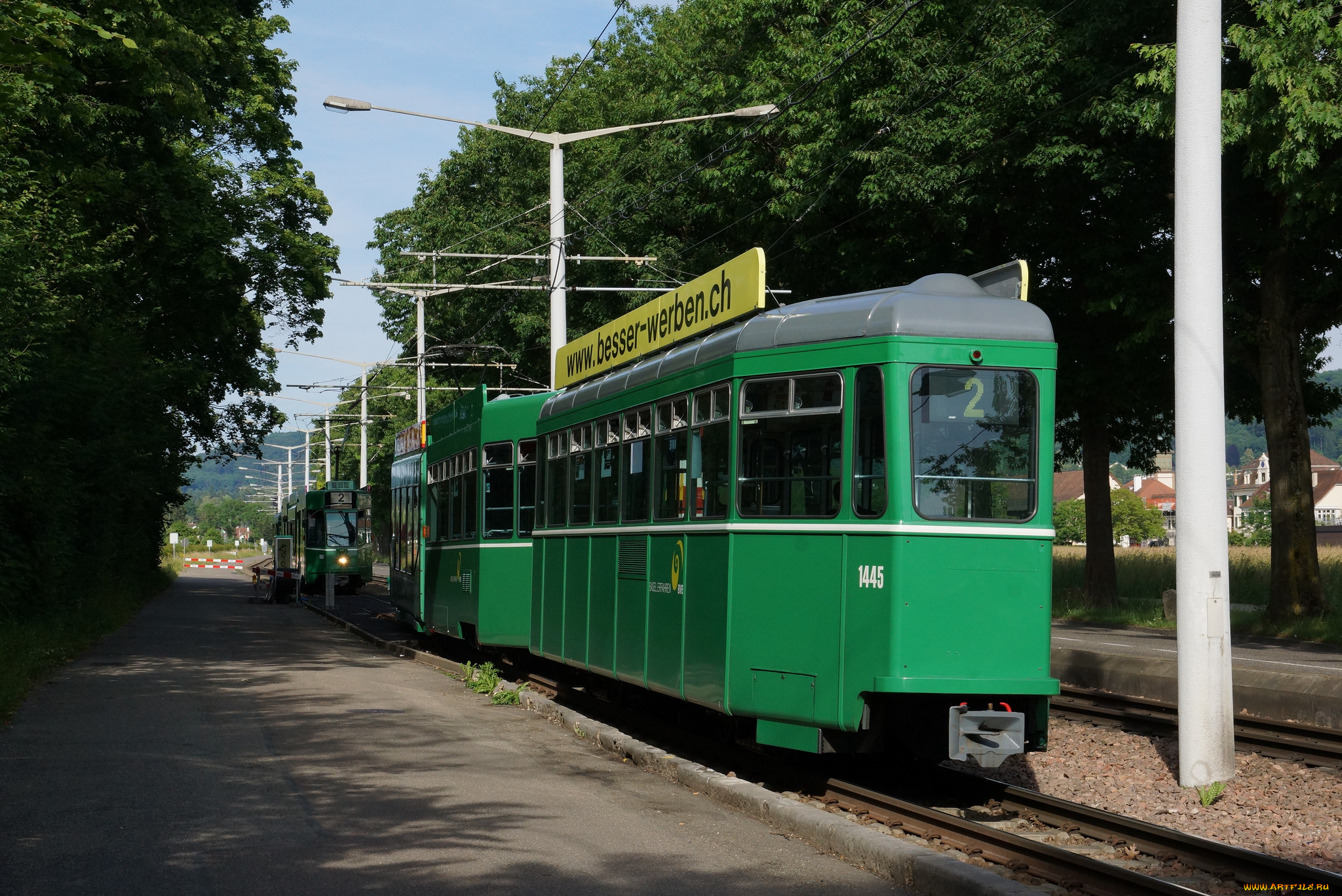 техника, трамваи, рельсы, город, трамвай