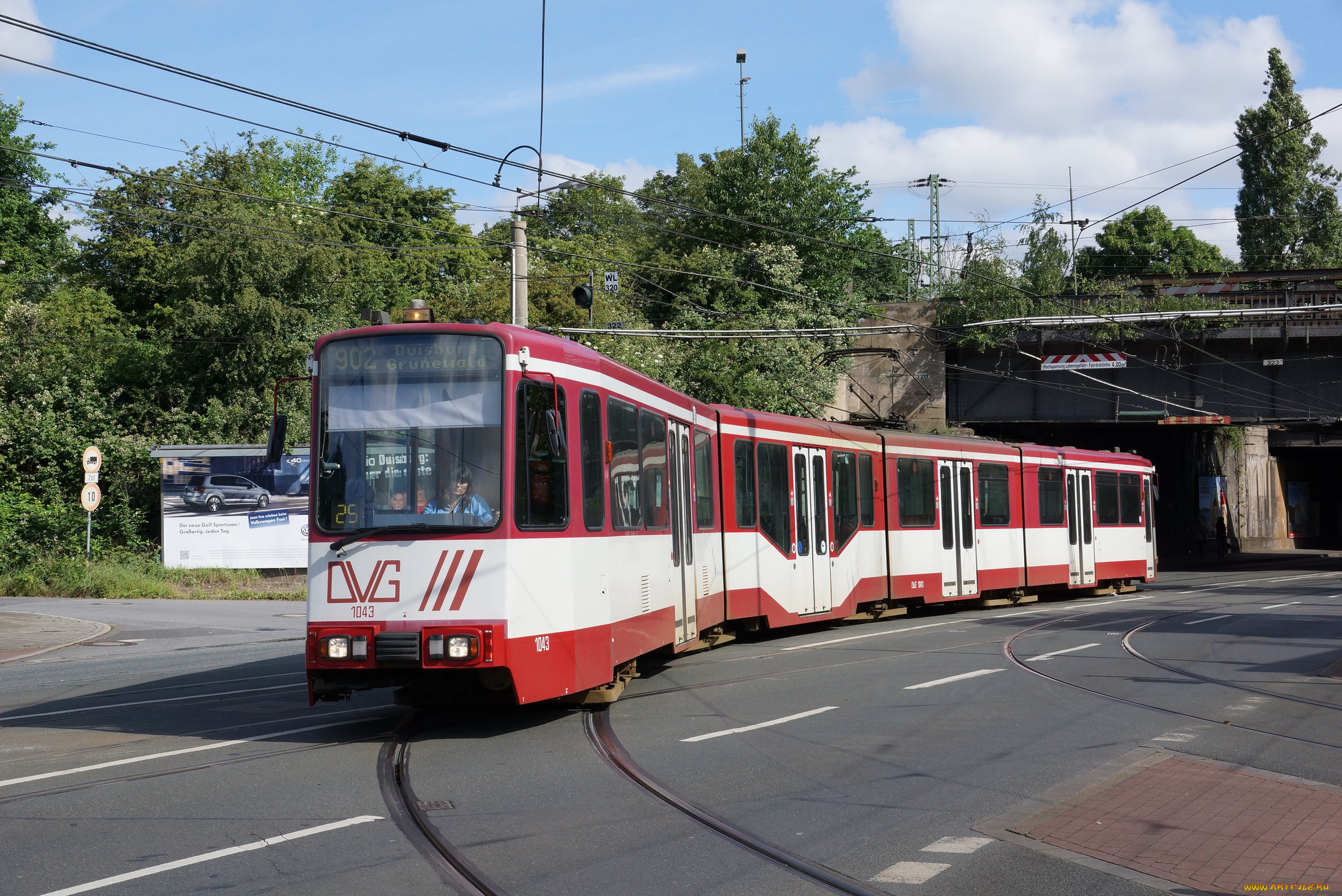 техника, трамваи, рельсы, город, трамвай
