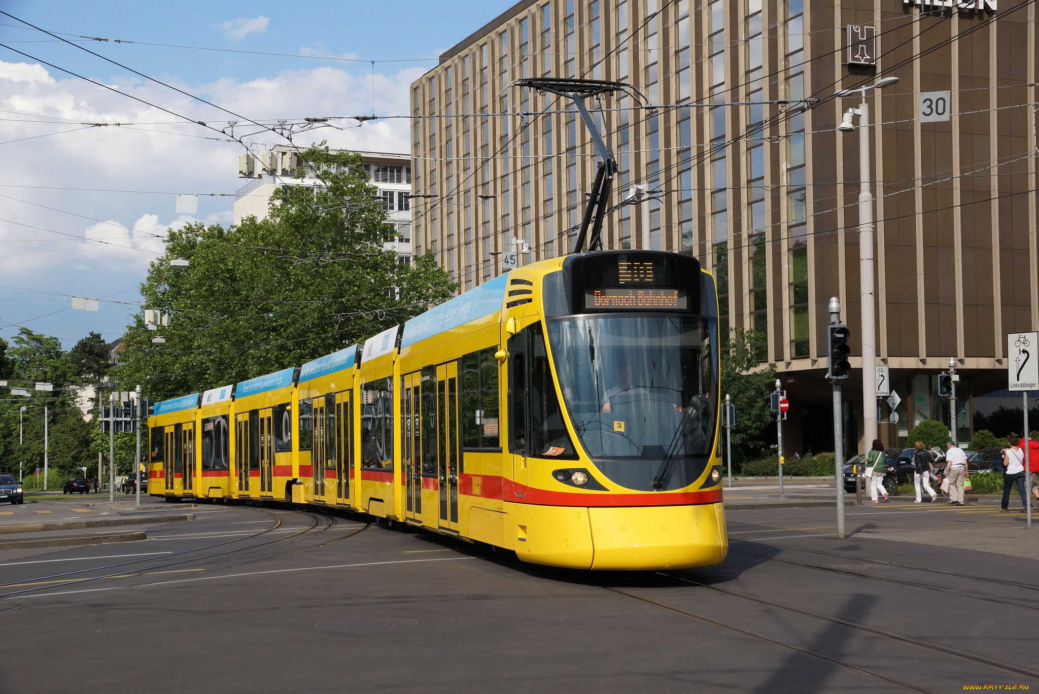 техника, трамваи, рельсы, город, трамвай