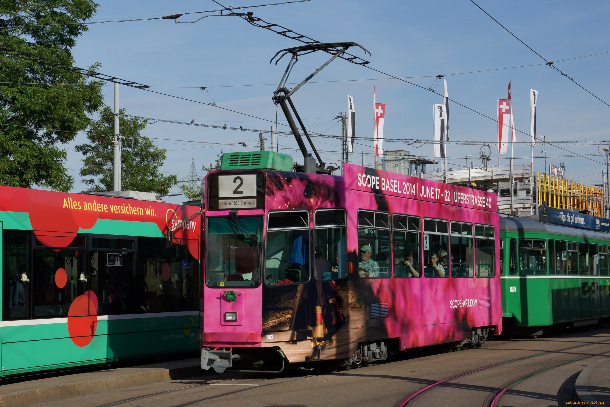 техника, трамваи, трамвай, рельсы, город