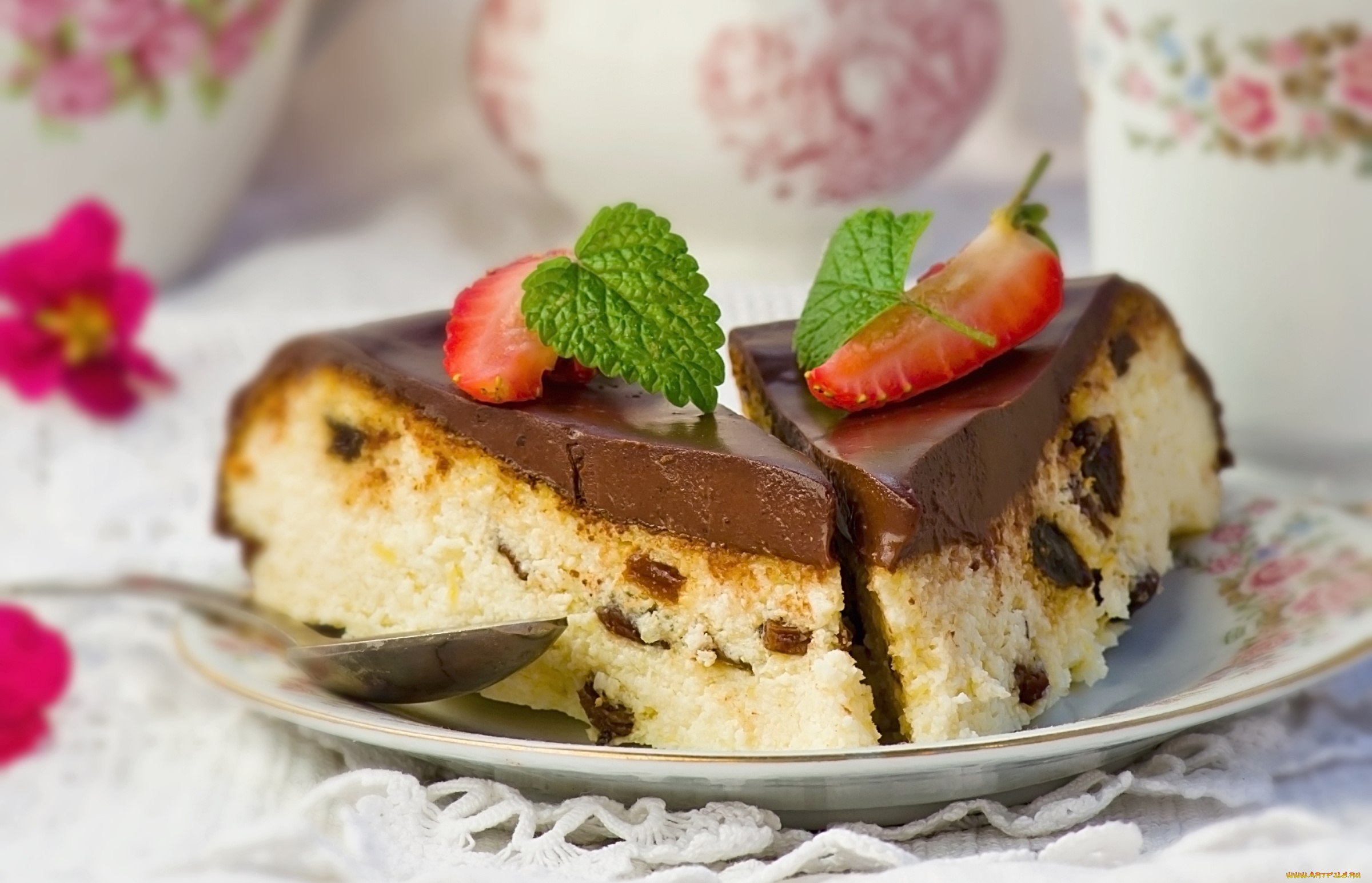 еда, торты, десерт, ягоды, торт