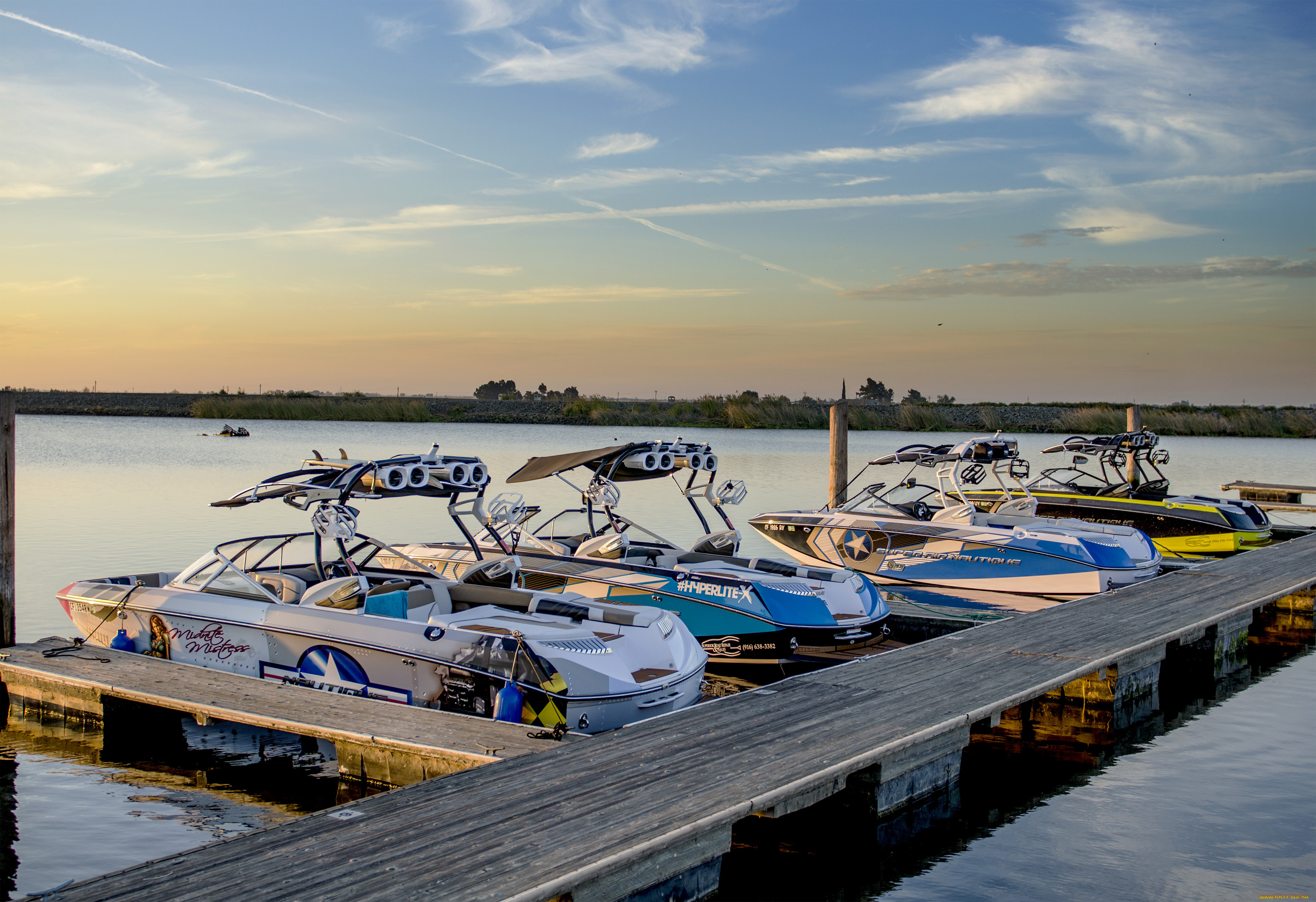 корабли, моторные, лодки, boats, motor