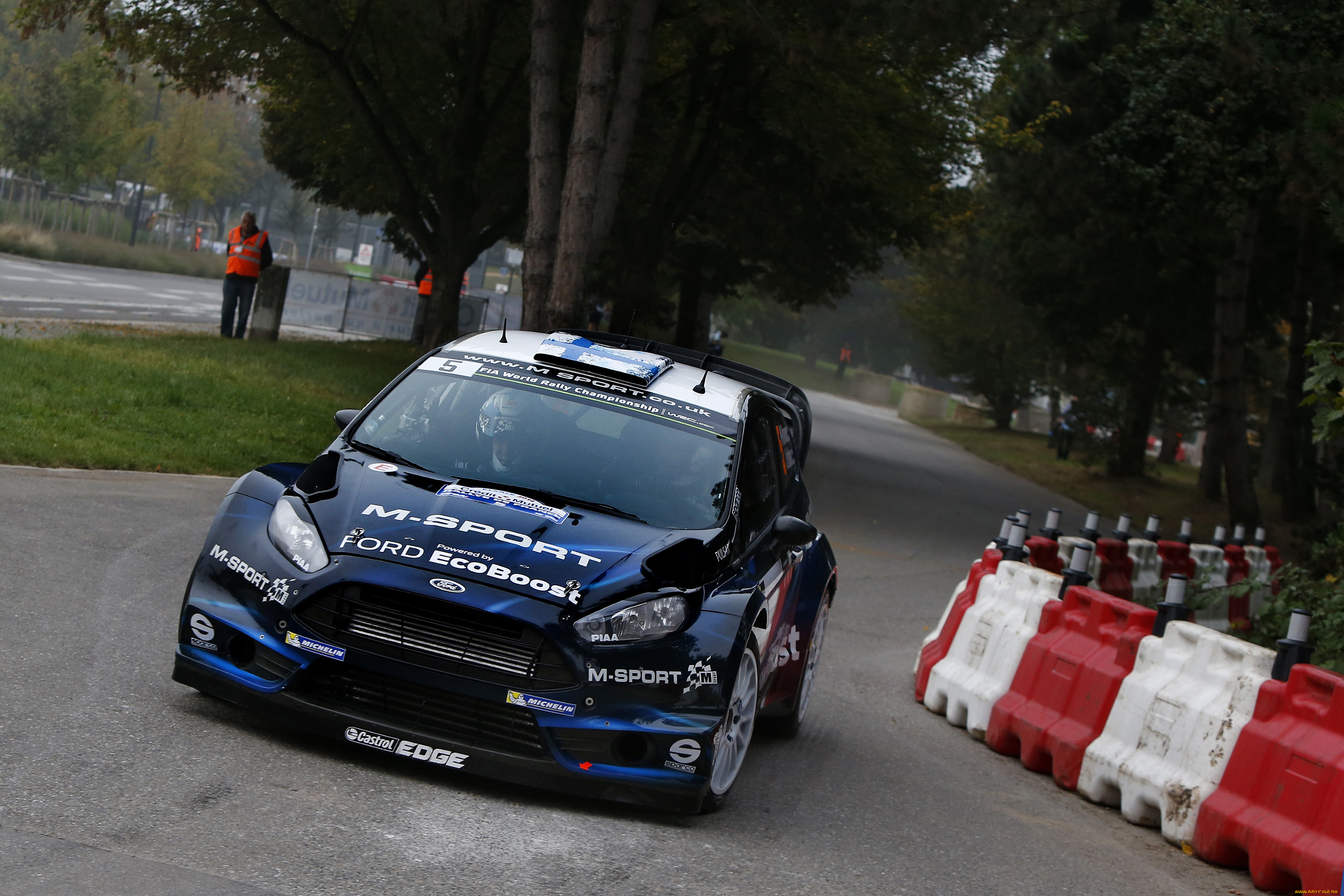 спорт, авторалли, гонка, wrc, ford, rs, синий, 2014г, fiesta