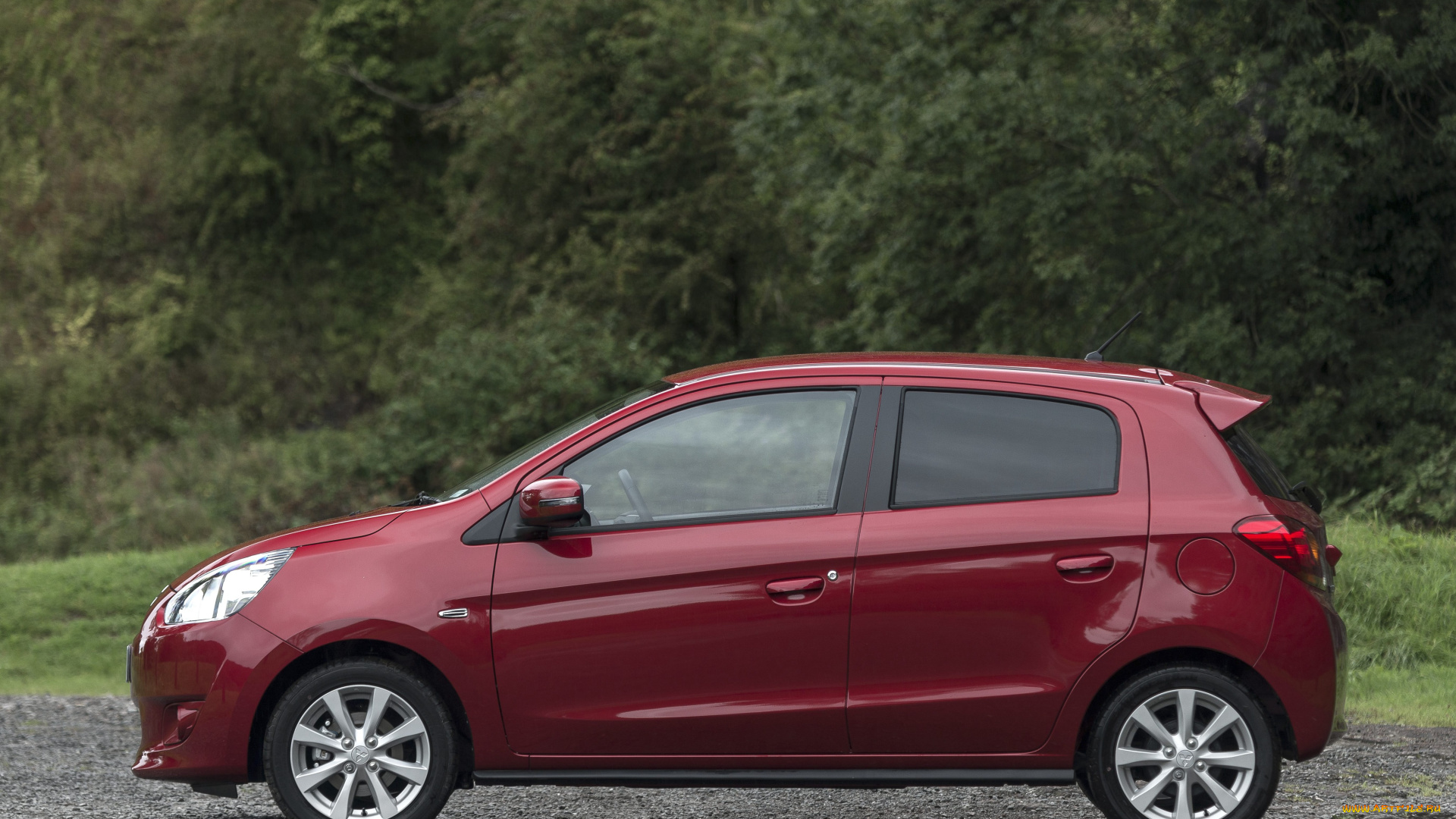 автомобили, mitsubishi, 2013г, mirage, uk-spec