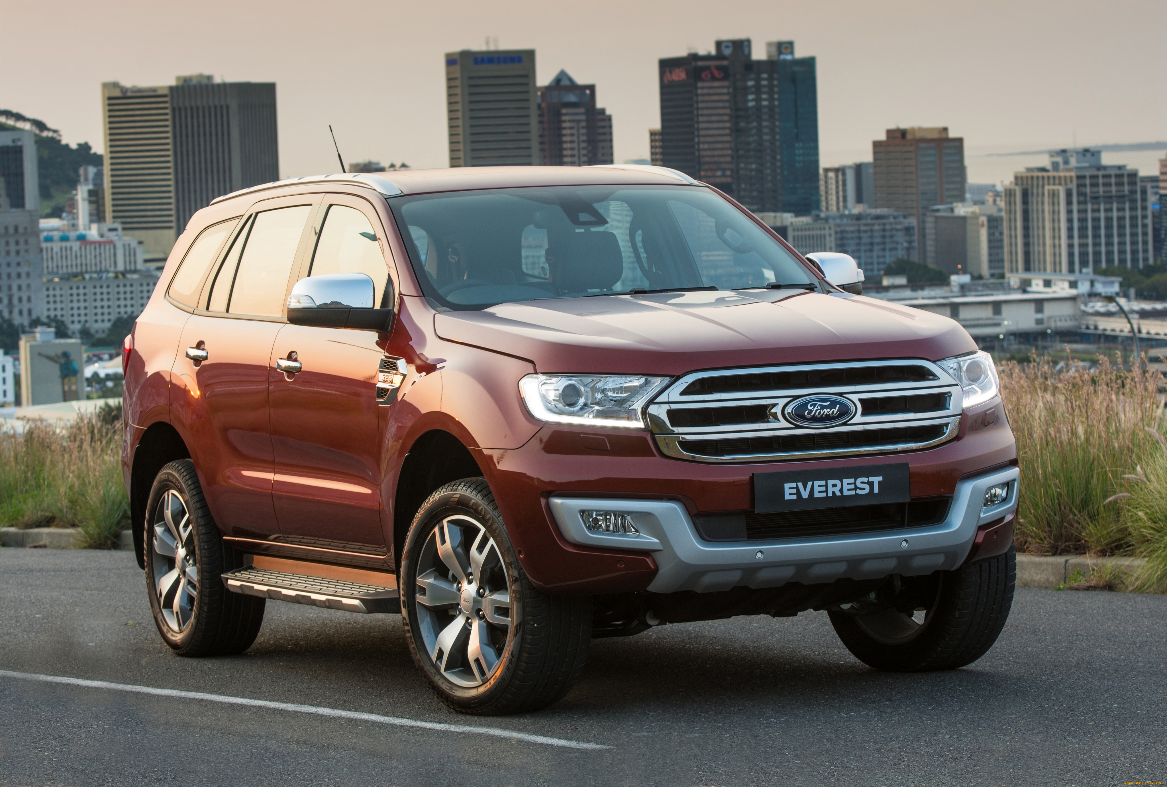 автомобили, ford, everest, красный, 2015г, za-spec