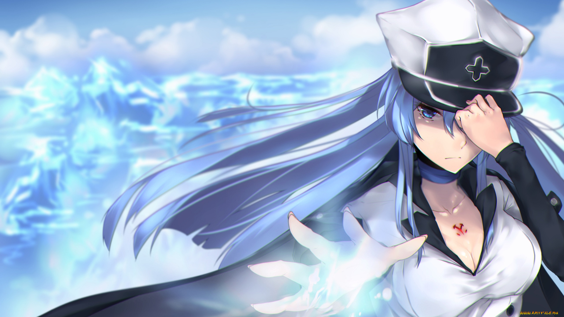 аниме, akame, ga, kill, esdeath