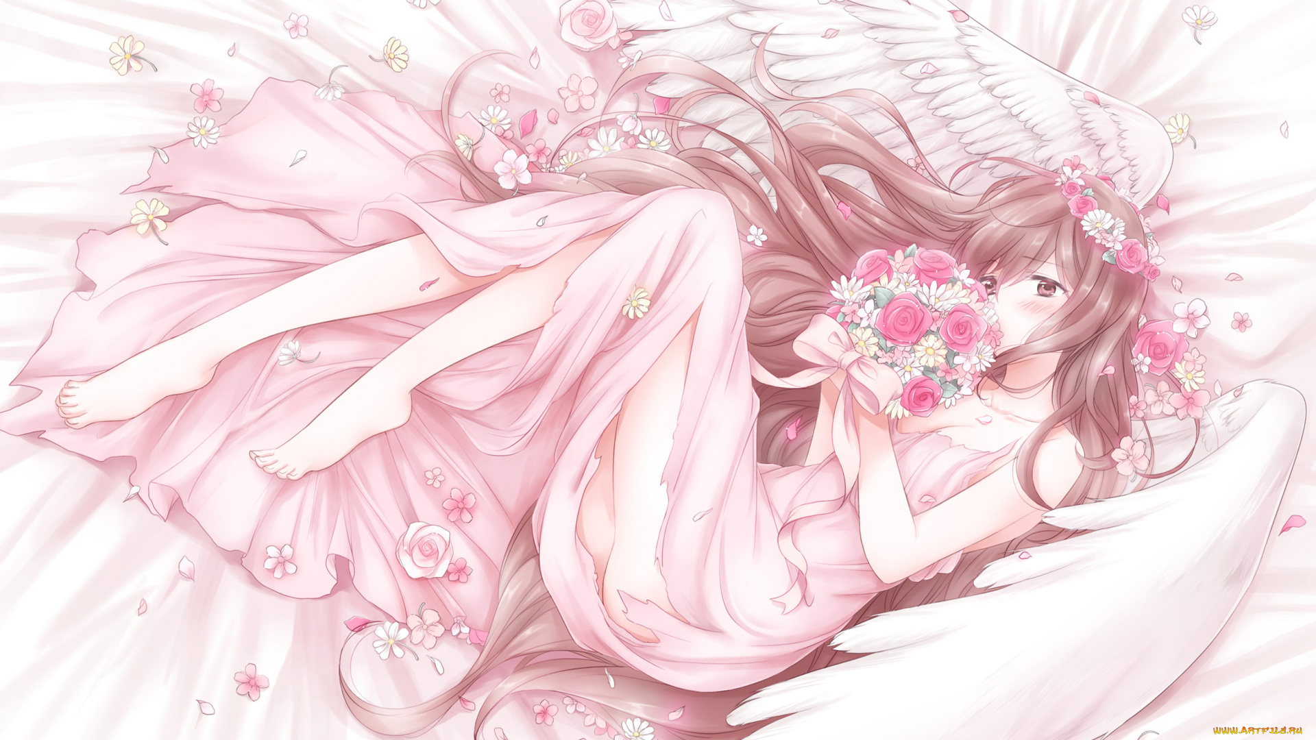 аниме, ангелы, , демоны, nanairo, fuuka