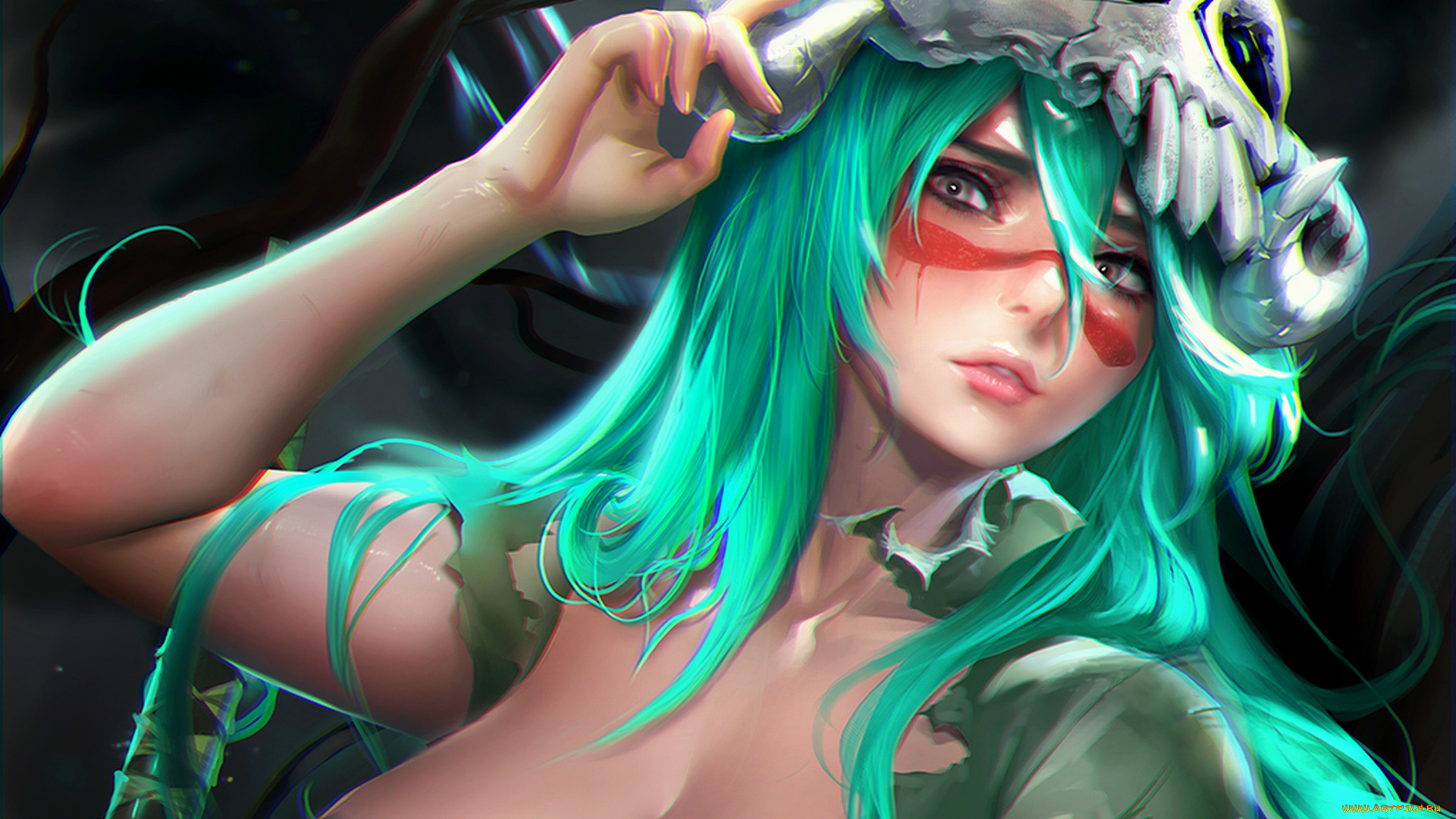 аниме, bleach, девушка