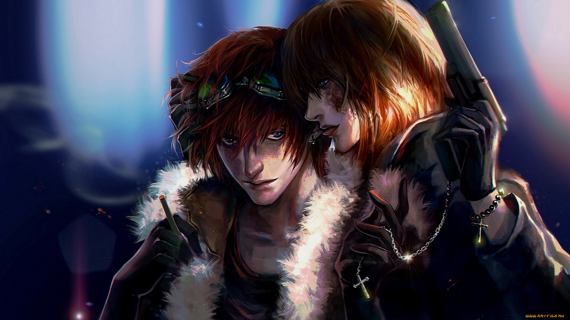 аниме, death, note, парни