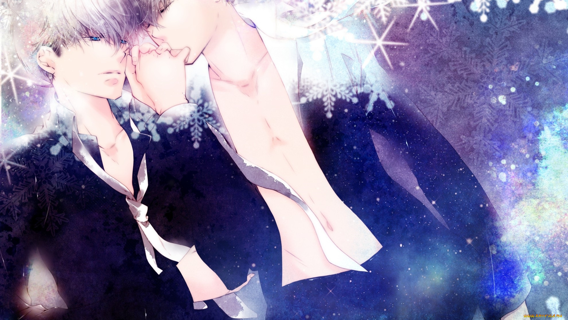 аниме, detective, conan, , magic, kaito, парни