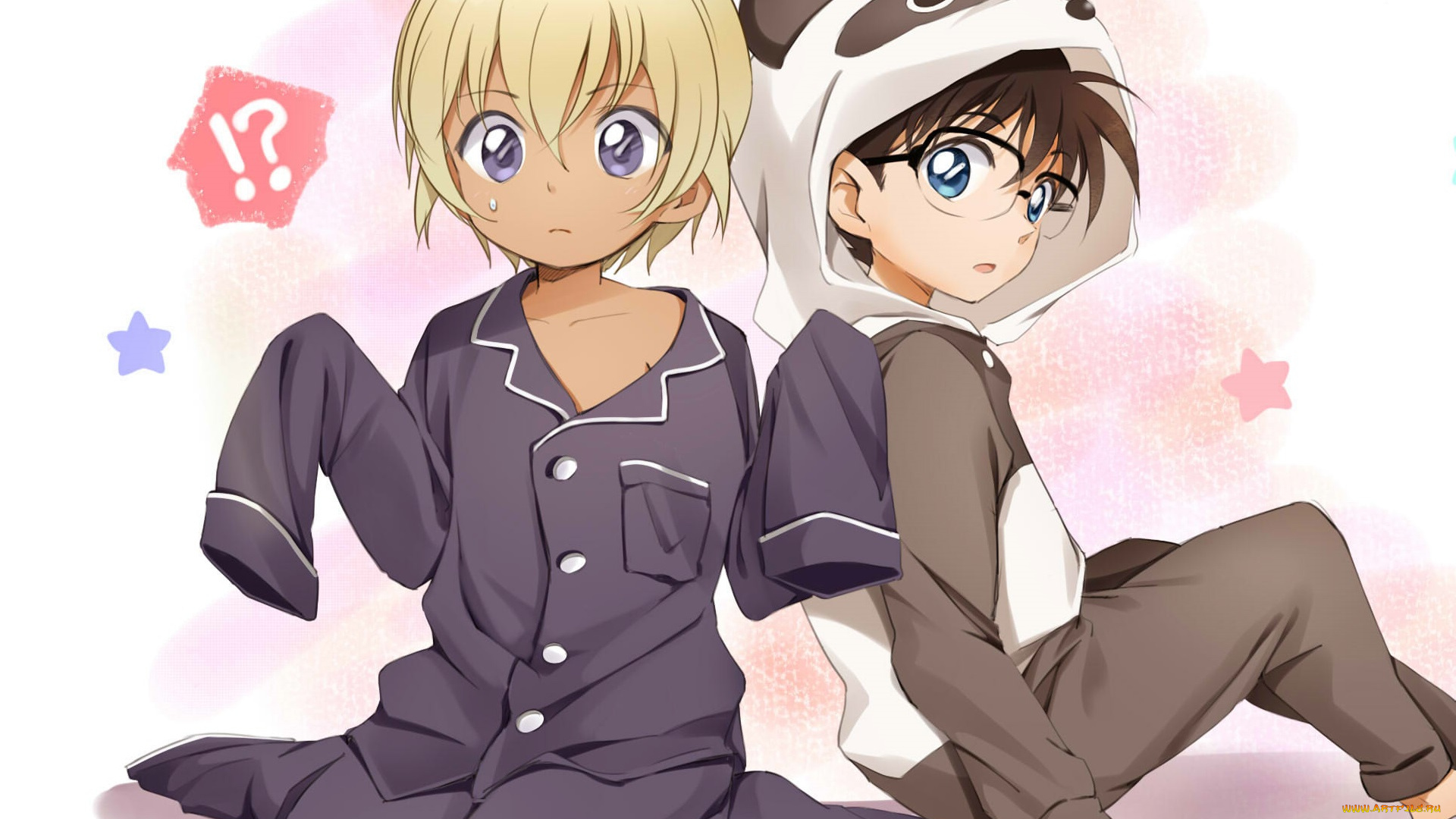 аниме, detective, conan, , magic, kaito, персонажи