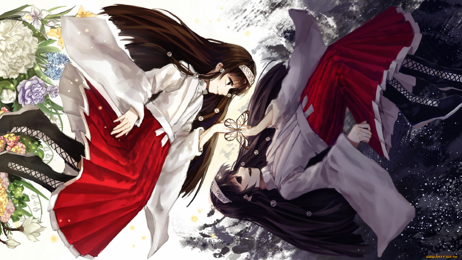 аниме, hunter, x, hunter, alluka, zoldyck