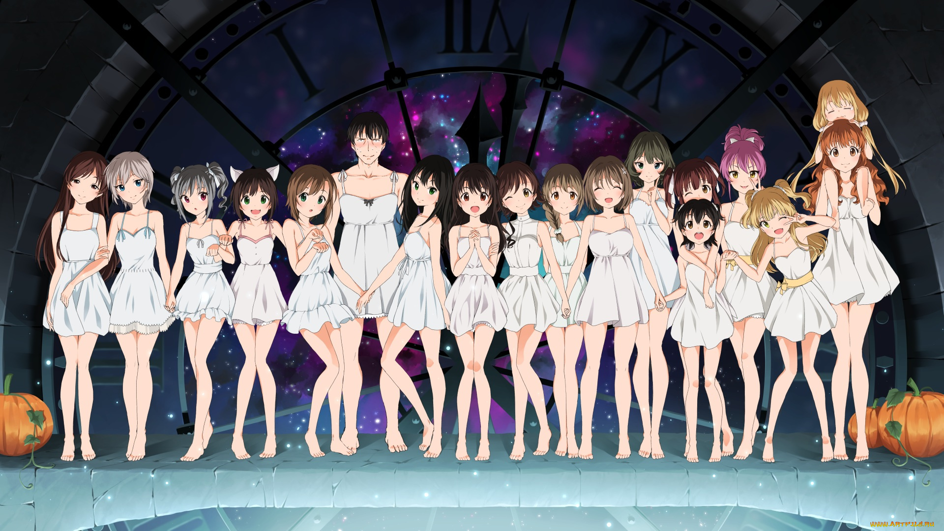 аниме, idolm@ster, idolmaster, cinderella, girls
