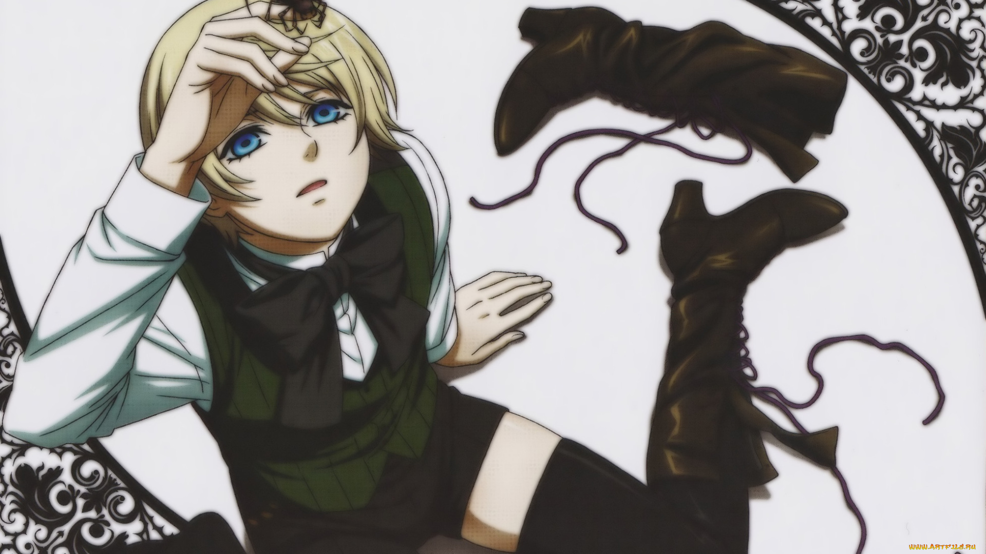 аниме, kuroshitsuji, alois, trancy