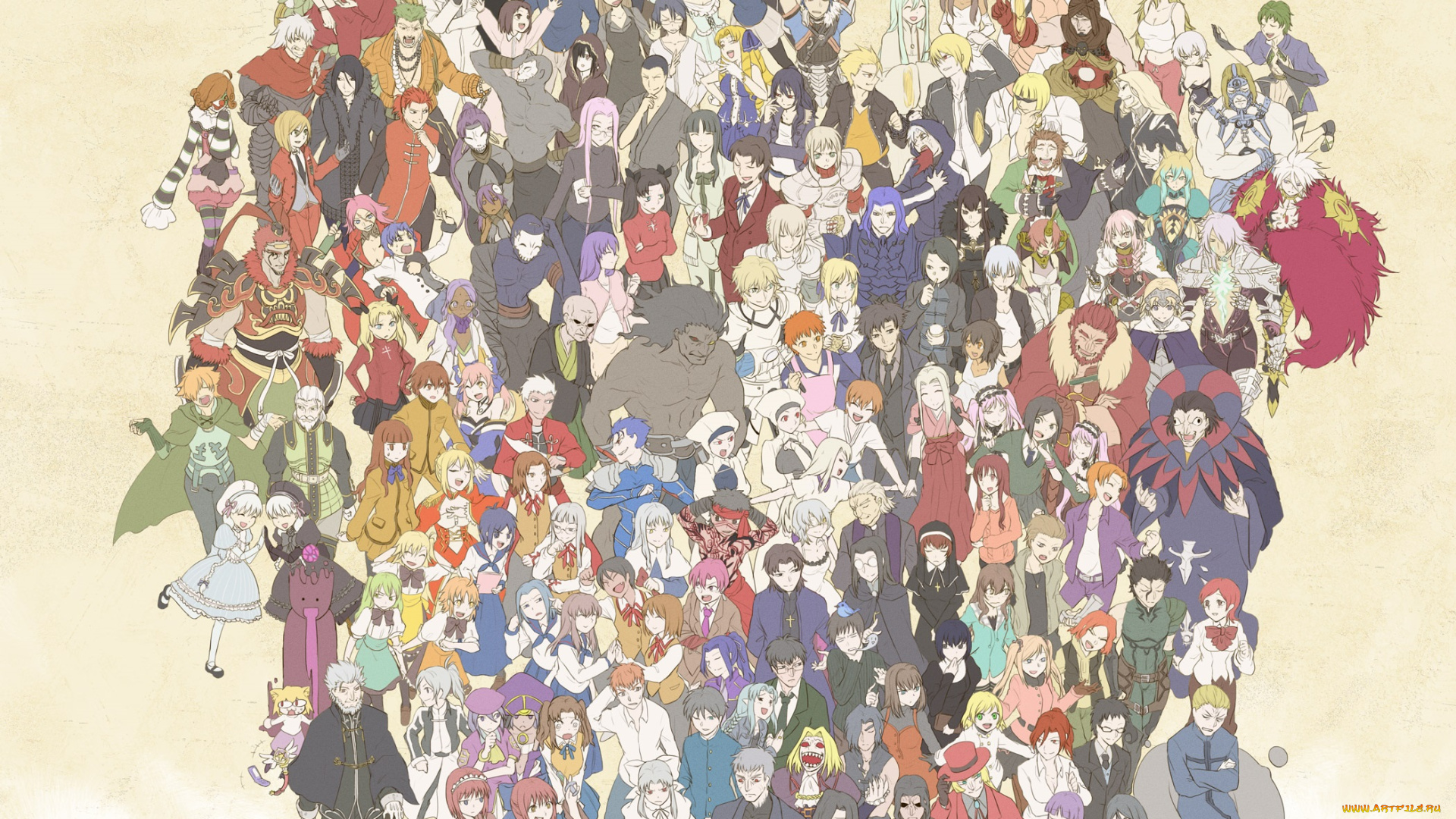 аниме, unknown, , другое, разные, персонажи