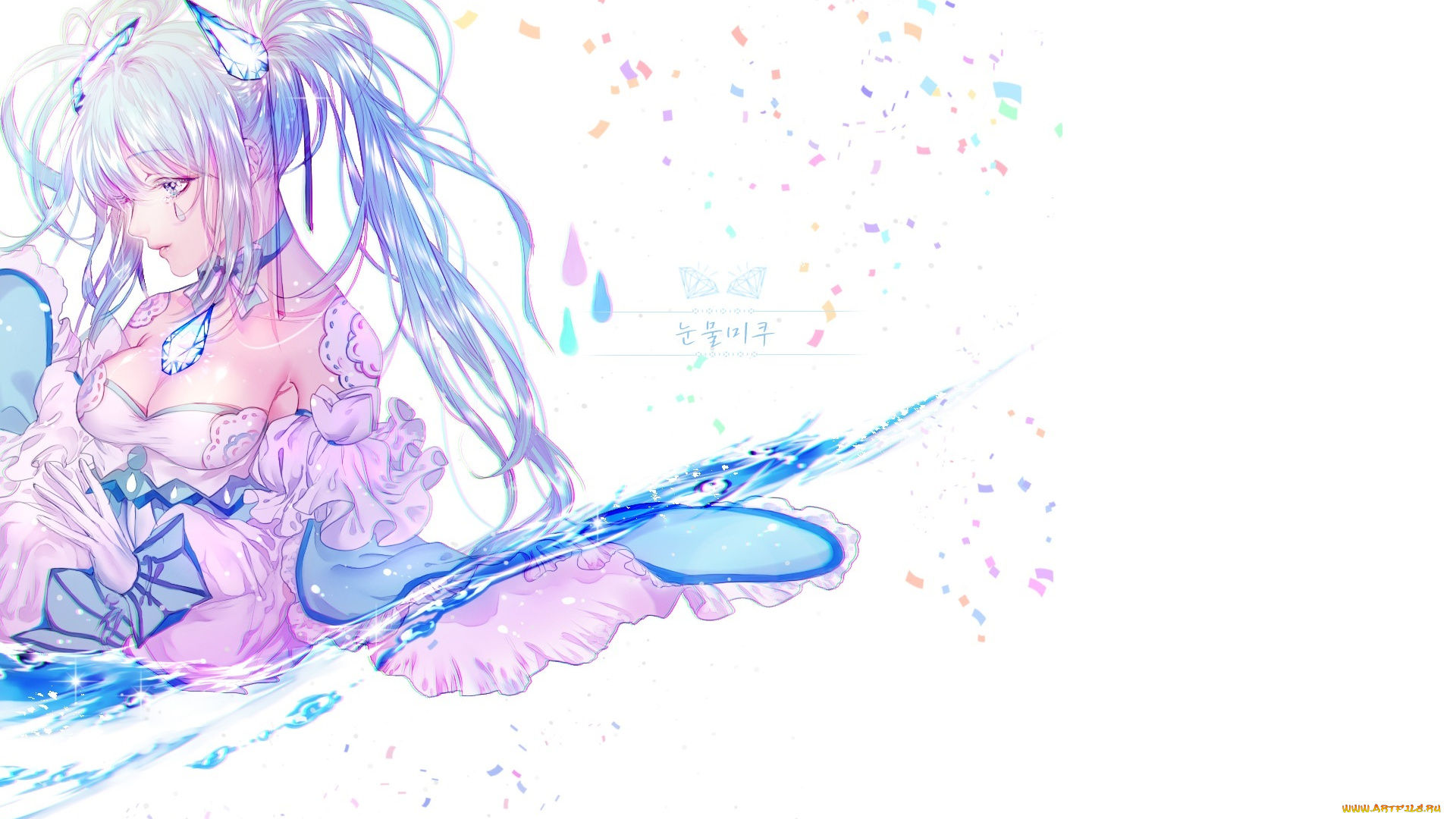 аниме, vocaloid, hatsune, miku