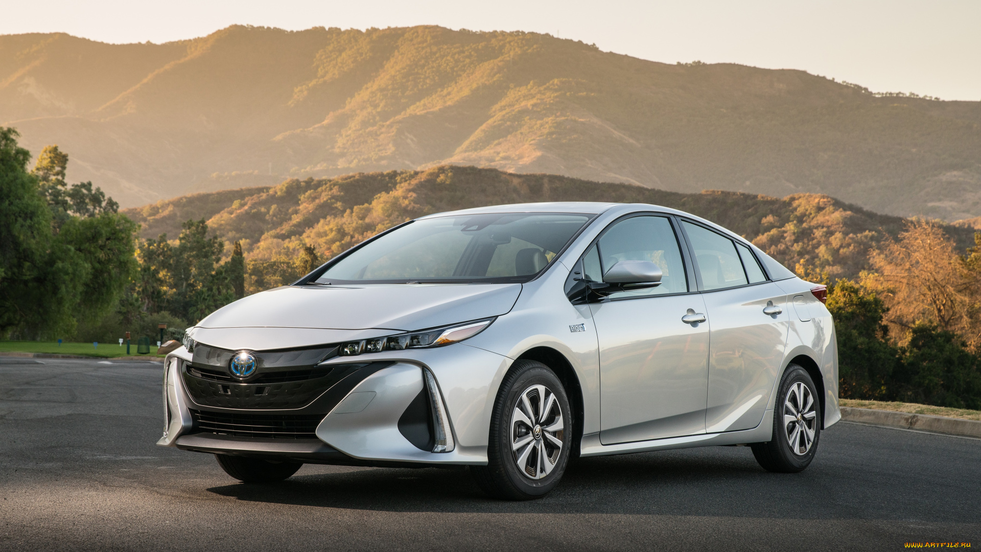 автомобили, toyota, 2017г, prius, prime, america, north