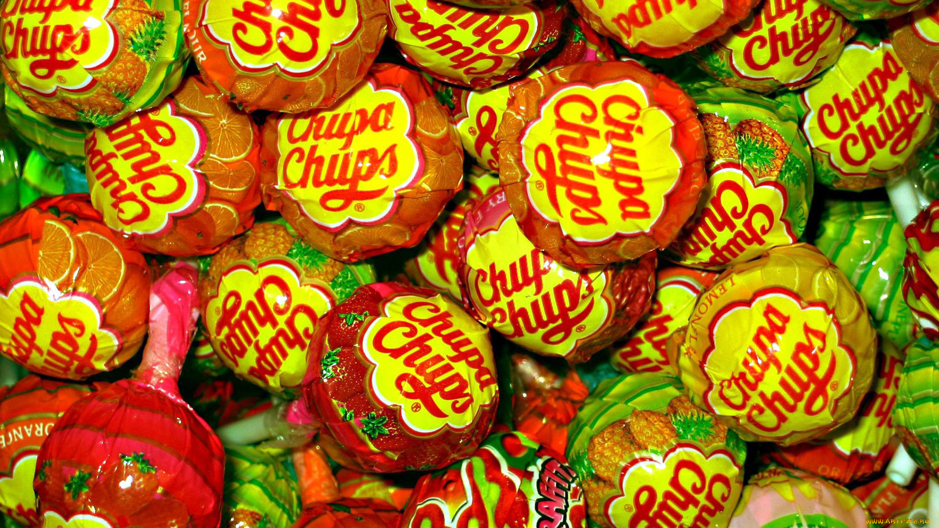 бренды, chupa, chups, конфеты, много