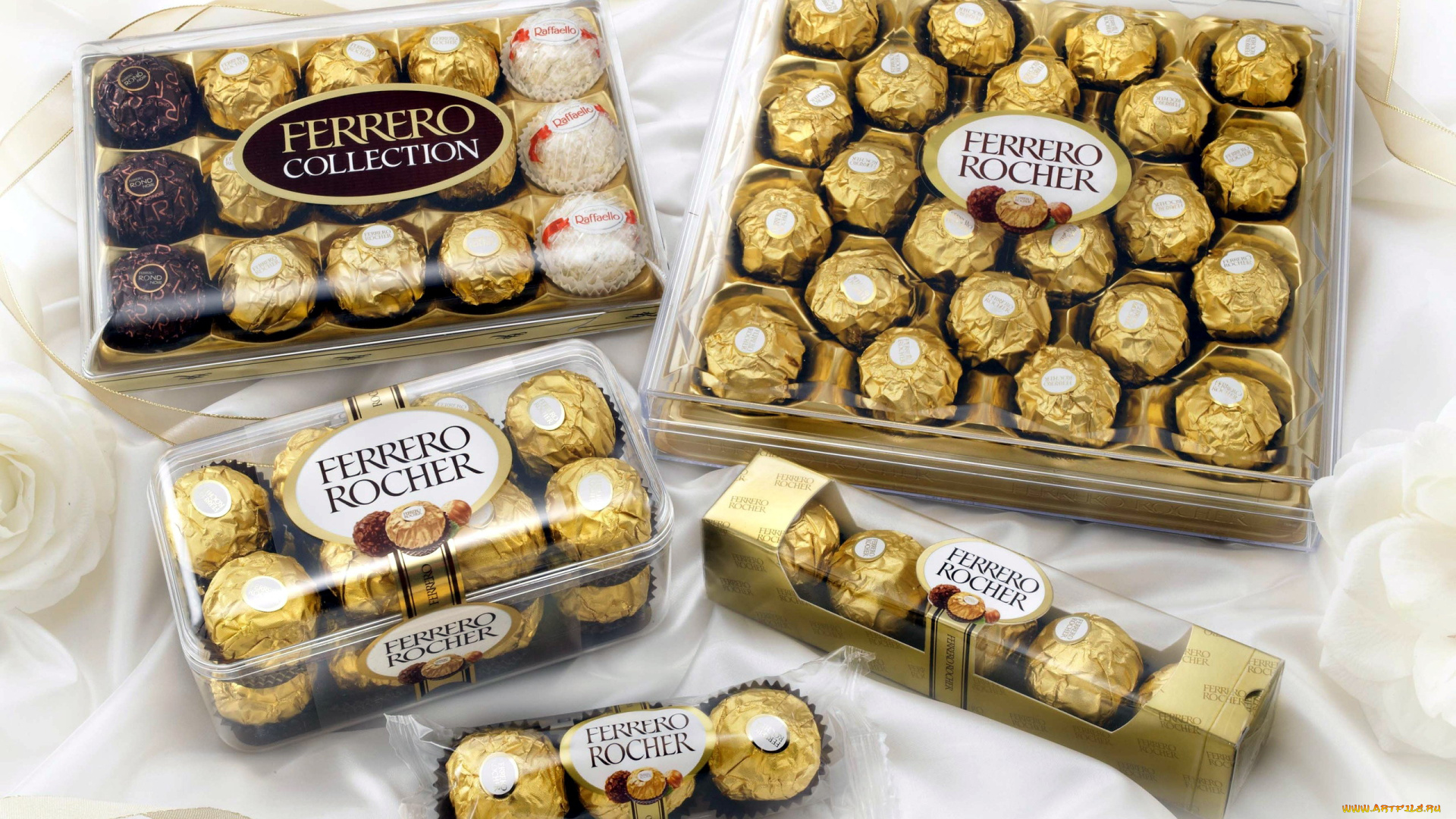 бренды, ferrero, rocher, коробки, конфеты