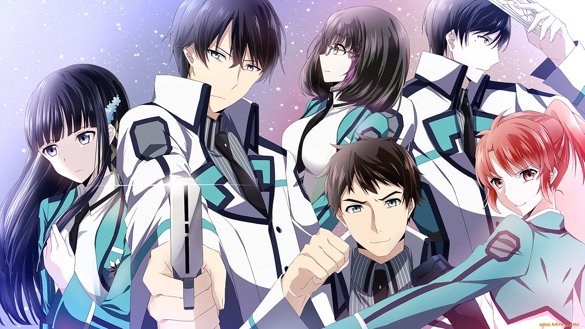 mahouka, koukou, no, rettousei, аниме, персонажи