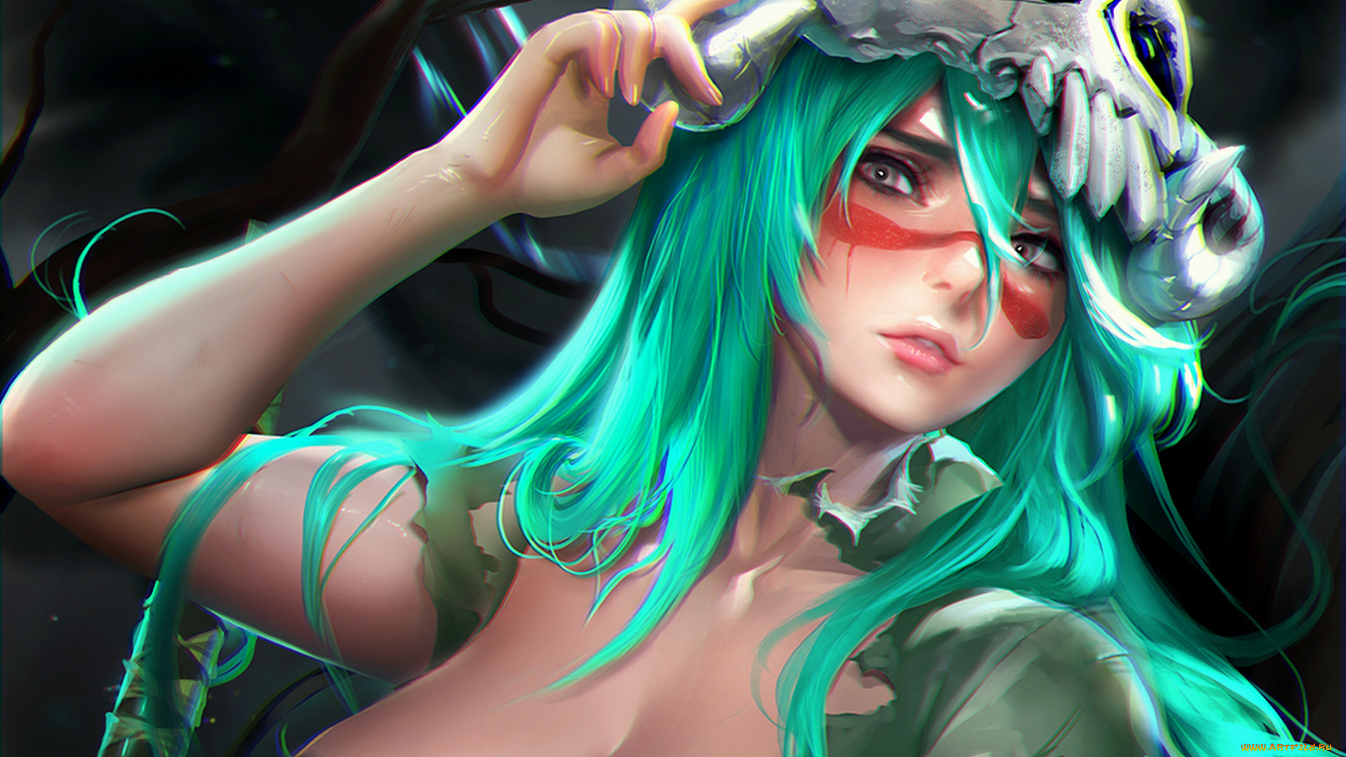 аниме, bleach, девушка