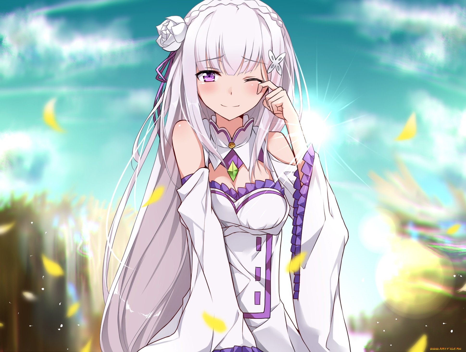 аниме, re, , zero, kara, hajimeru, isekai, seikatsu, emilia