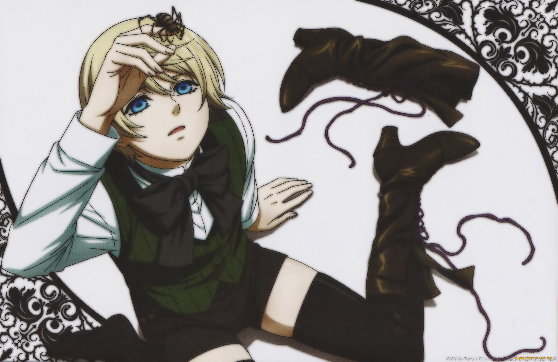 аниме, kuroshitsuji, alois, trancy