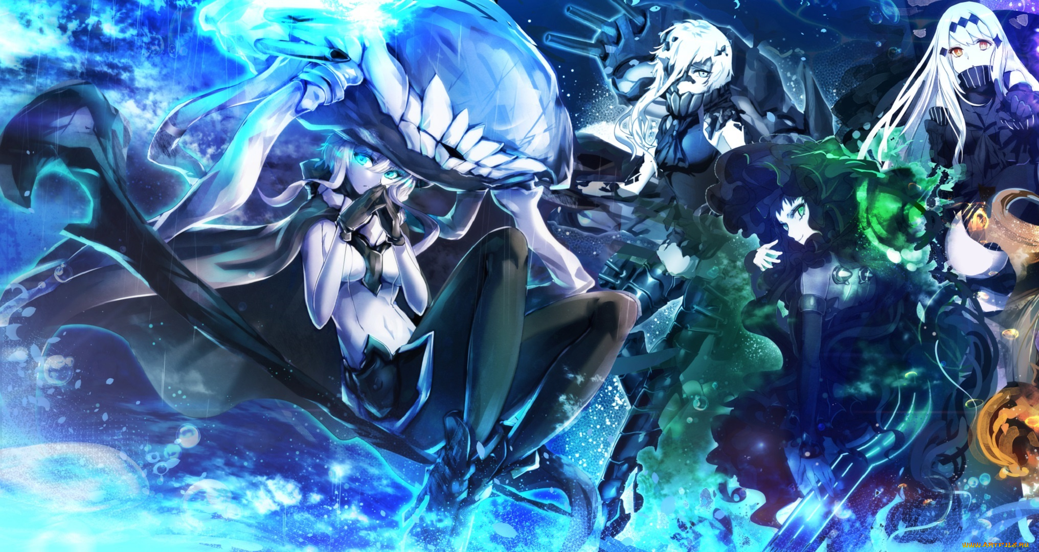 аниме, kantai, collection, девушки