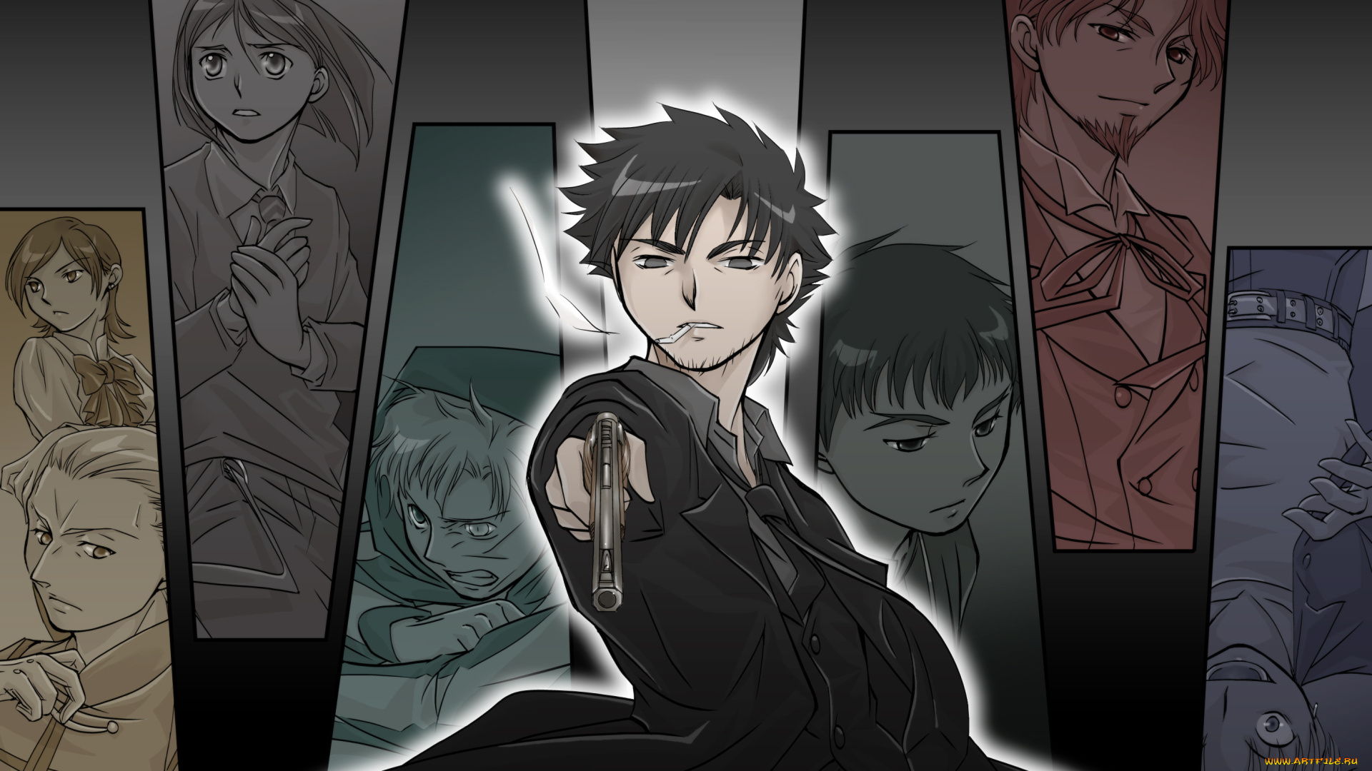 аниме, fate, zero, судьба, начало