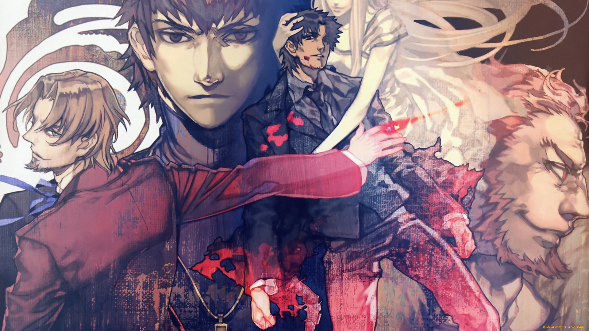 аниме, fate, zero, судьба, начало