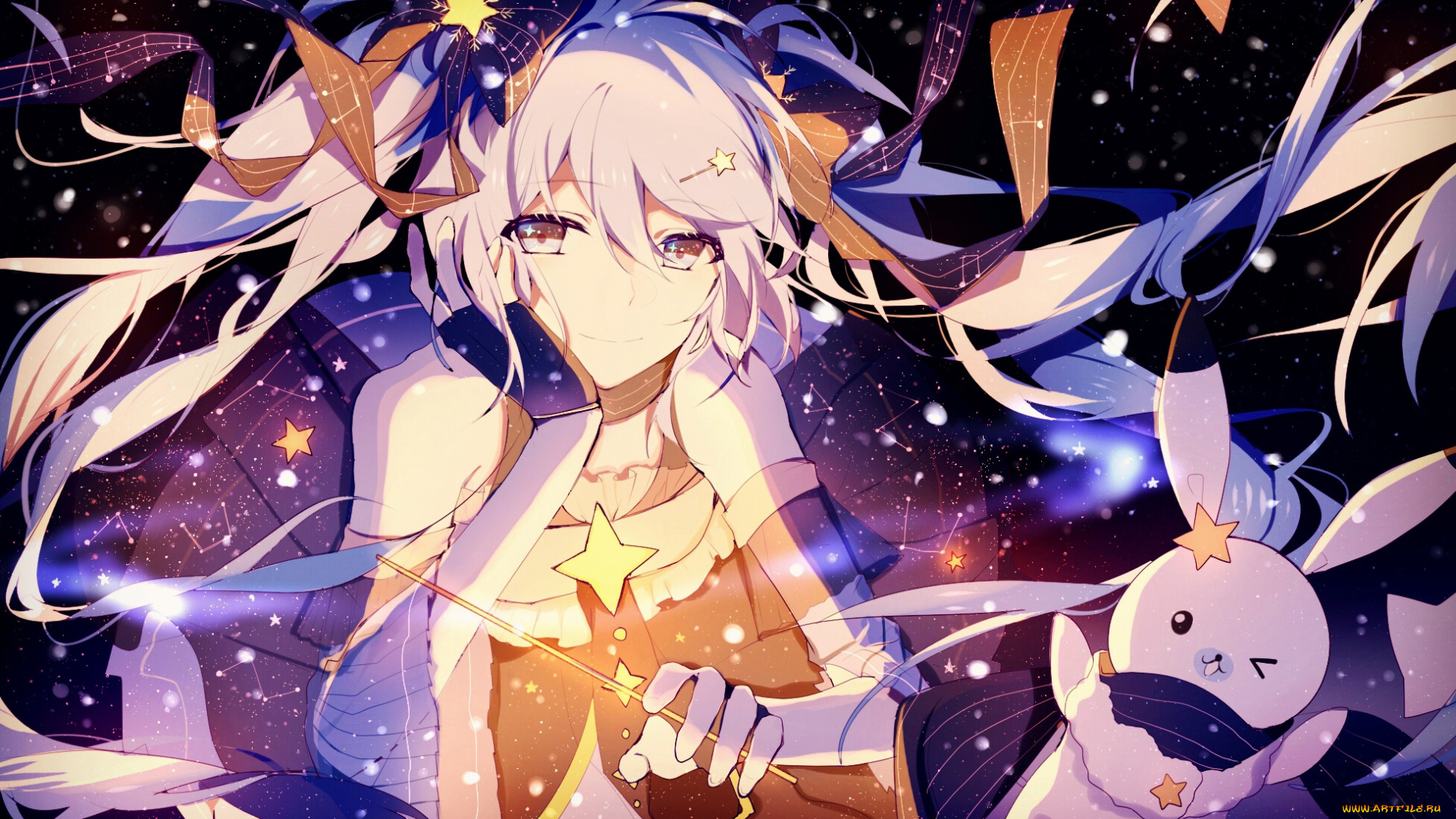 аниме, vocaloid, yuki, miku