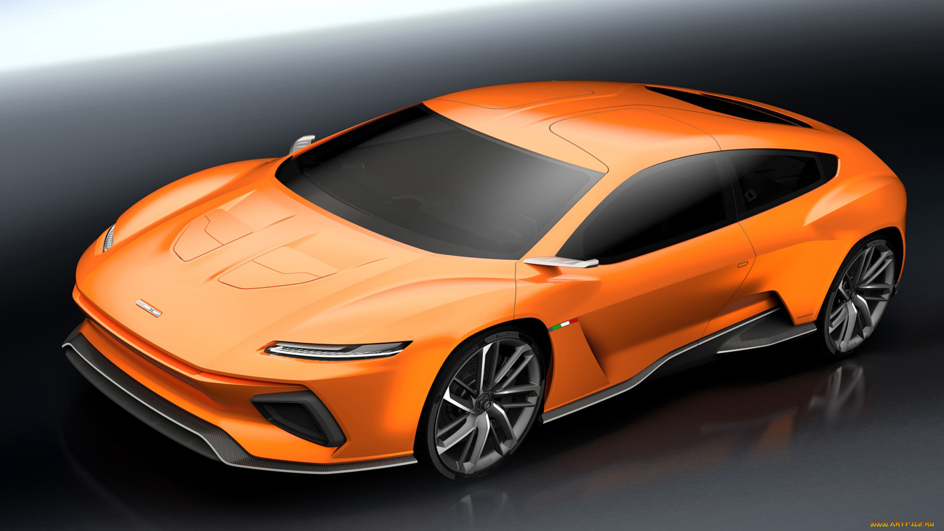 italdesign, gtzero, 2016, автомобили, 3д, 2016, gtzero, italdesign