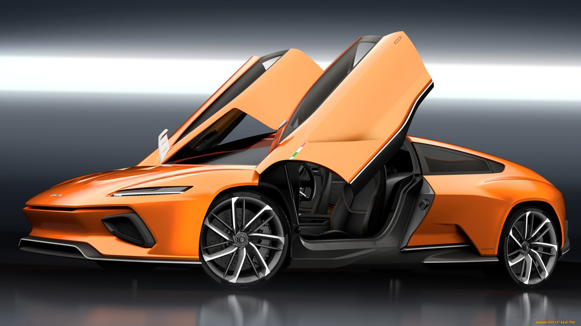 italdesign, gtzero, 2016, автомобили, 3д, 2016, gtzero, italdesign