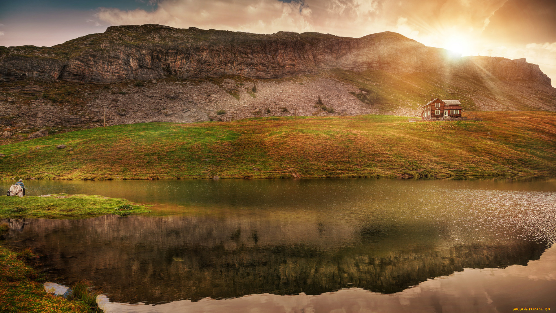 природа, восходы, закаты, закат