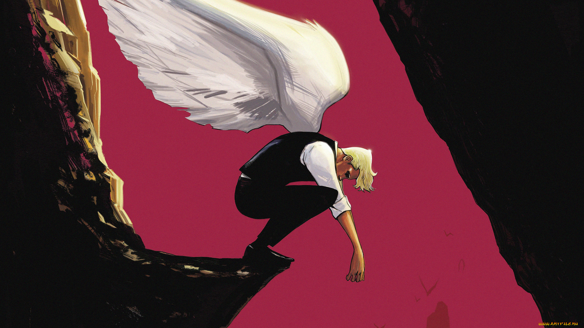 рисованное, комиксы, lucifer, morningstar