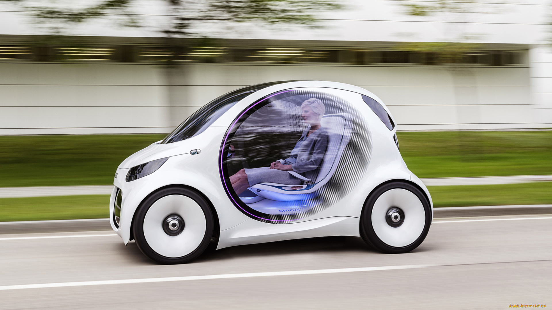 smart, fortwo, vision, eq, concept, 2017, автомобили, smart, 2017, concept, eq, vision, fortwo