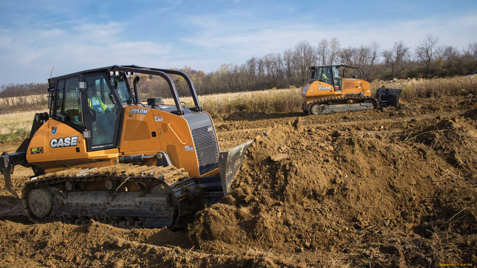техника, бульдозеры, case