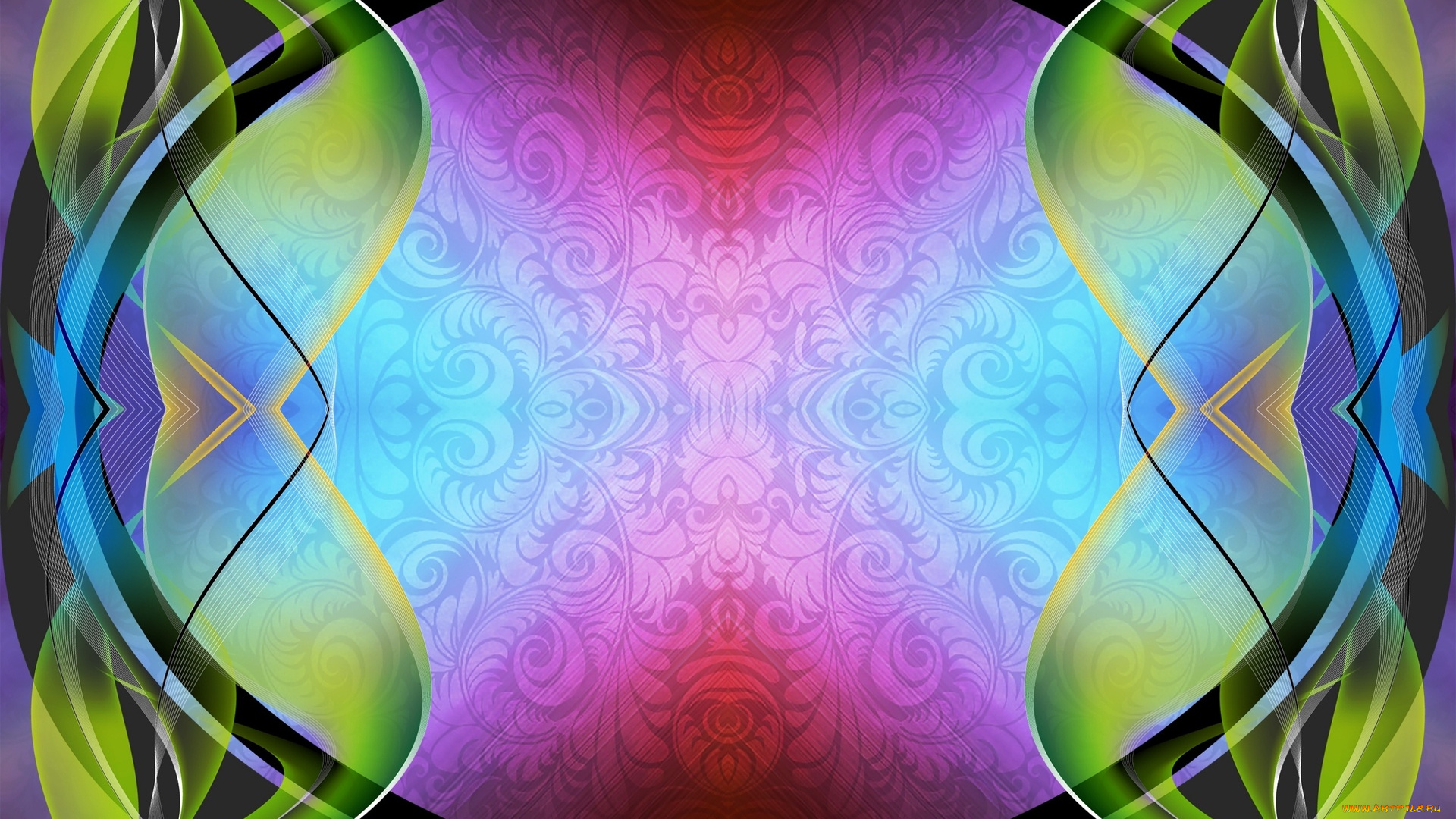 векторная, графика, графика, , graphics, цвета, фон, узор