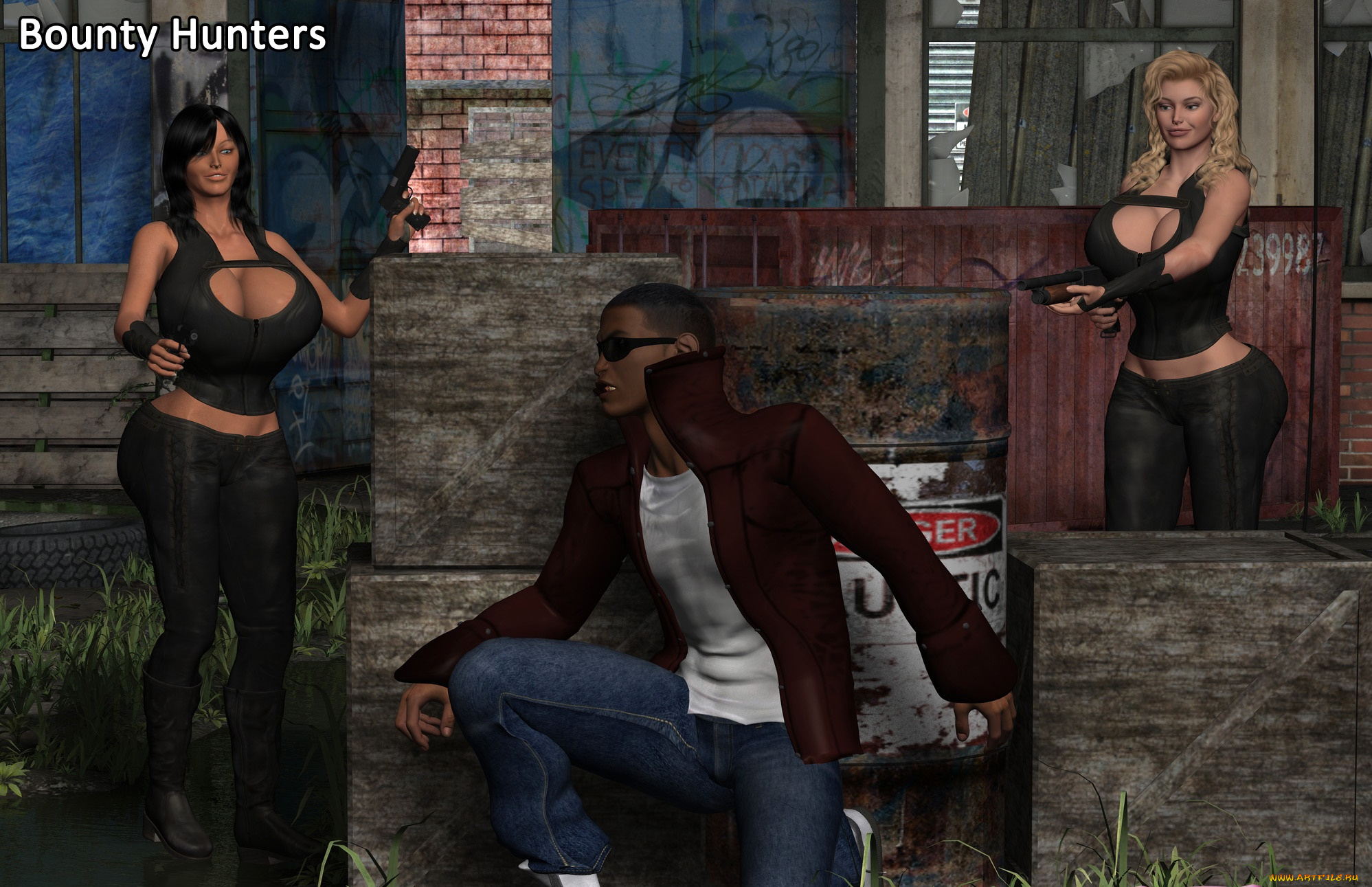 3д, графика, фантазия, , fantasy, парень, фон, взгляд, девушки