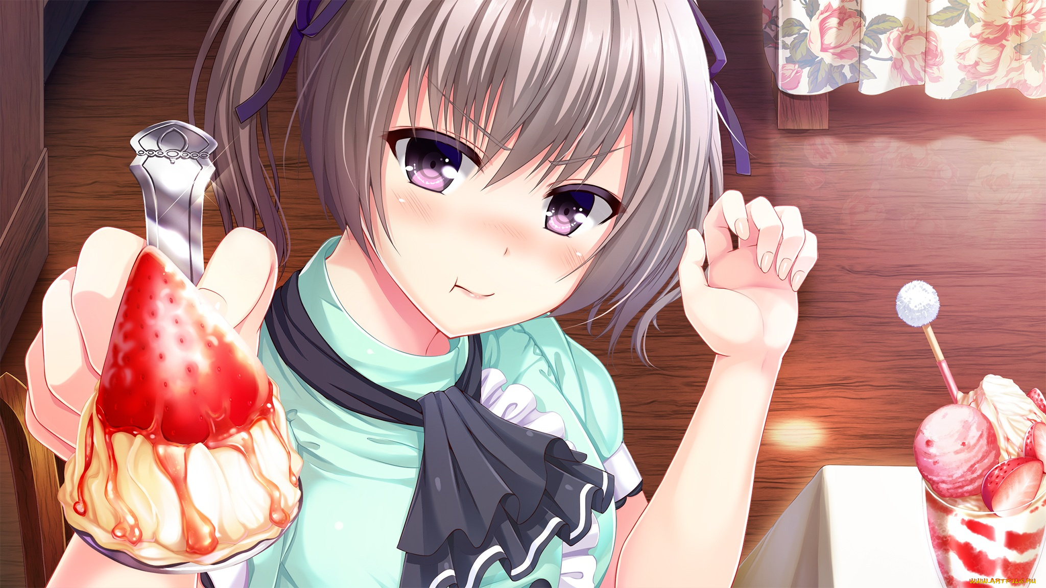 аниме, iyashi, no, megami, no, marmot, iyashi, no, megami, marmot