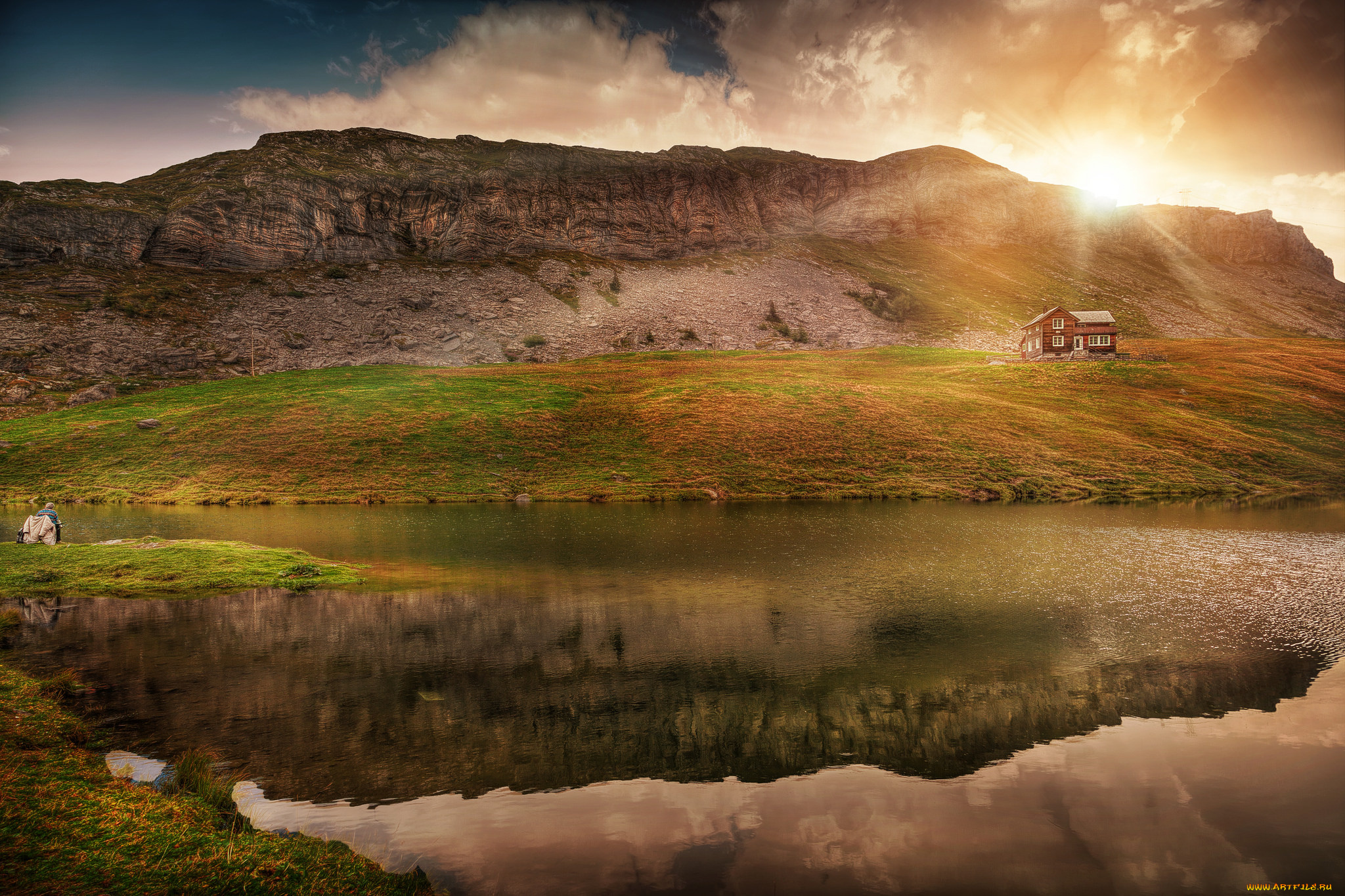 природа, восходы, закаты, закат