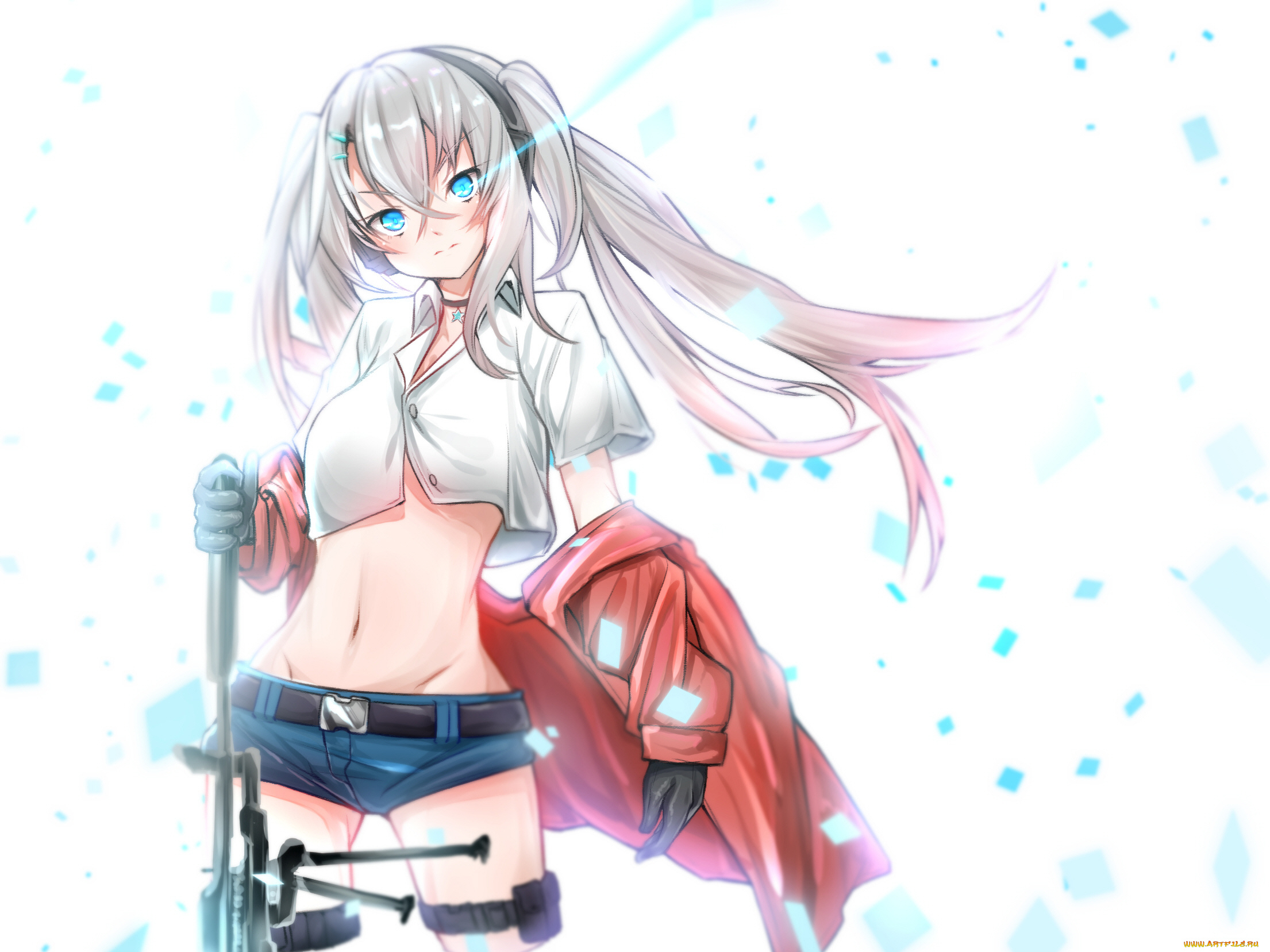 аниме, girls, frontline, girls, frontline