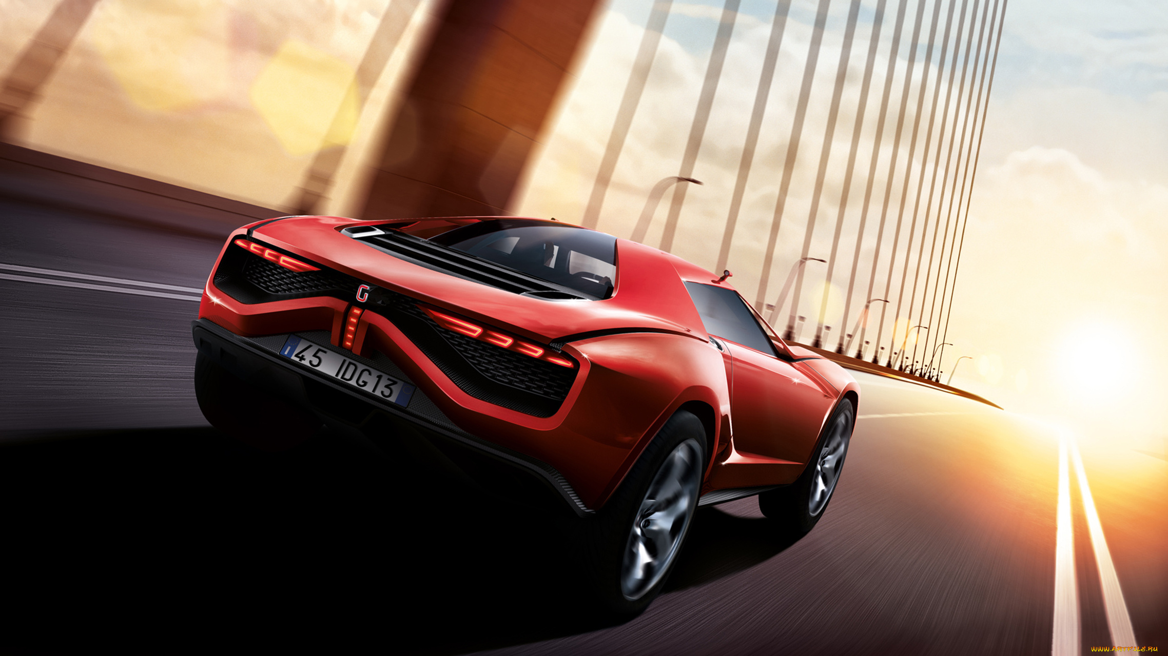 giugiaro, parcour, 2013, автомобили, giugiaro, 2013, parcour