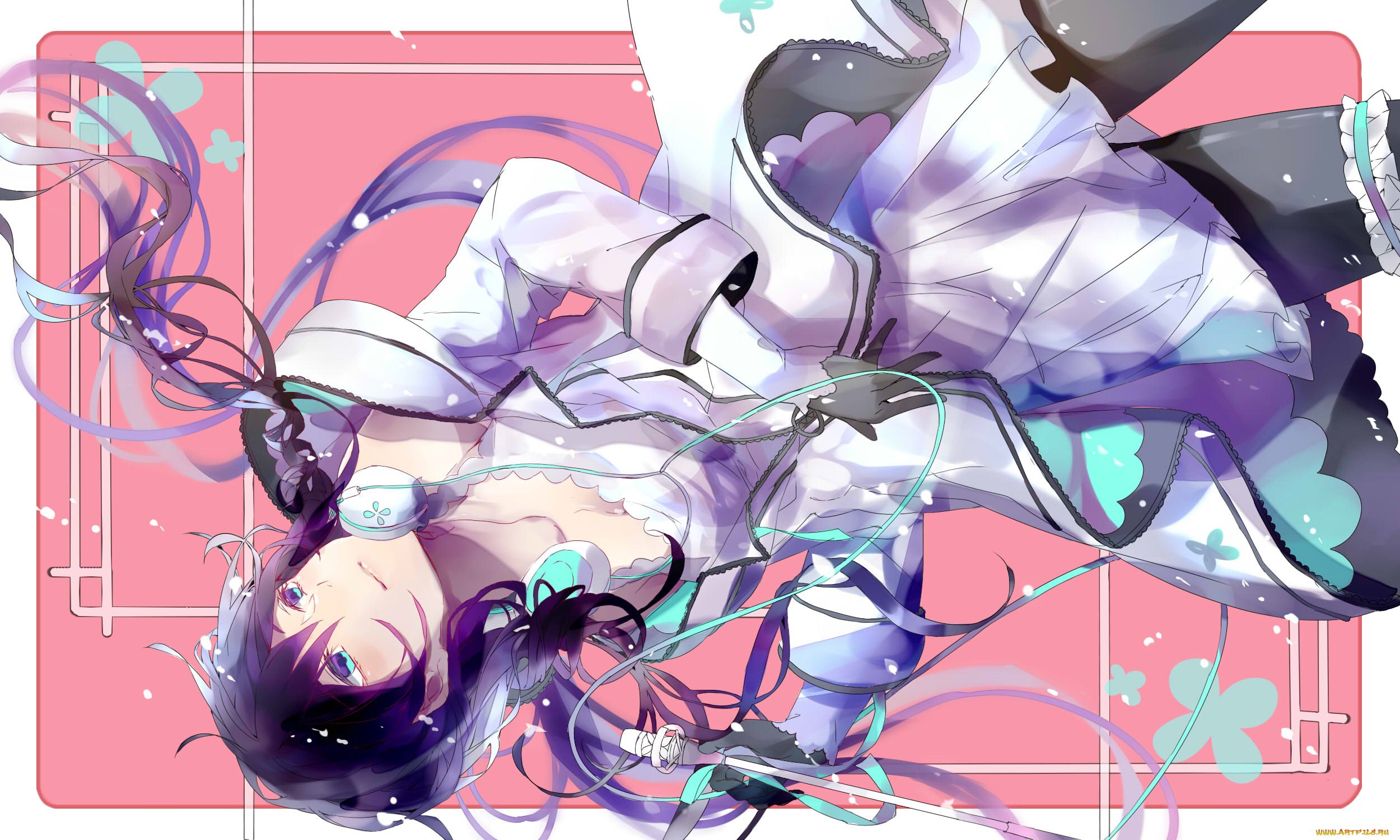 аниме, utau, девушка