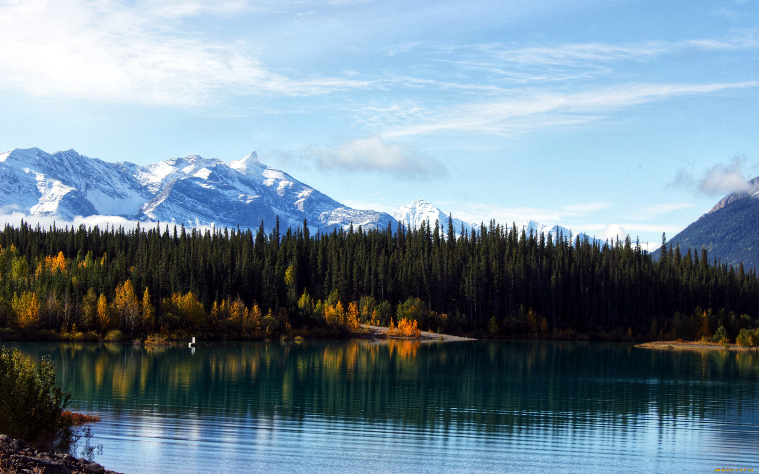 природа, реки, озера, лес, река, горы