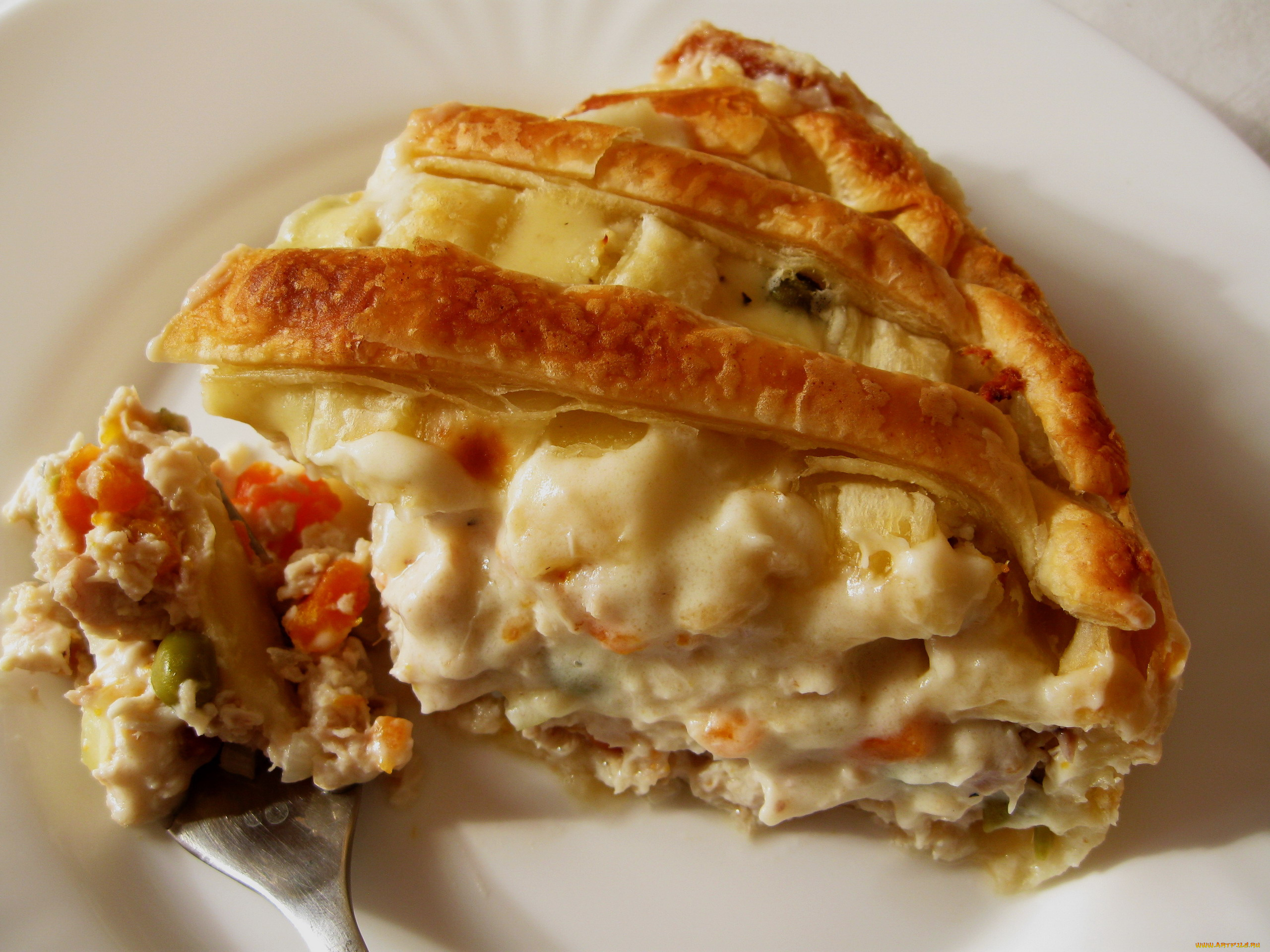 еда, пироги, куриный, пирог