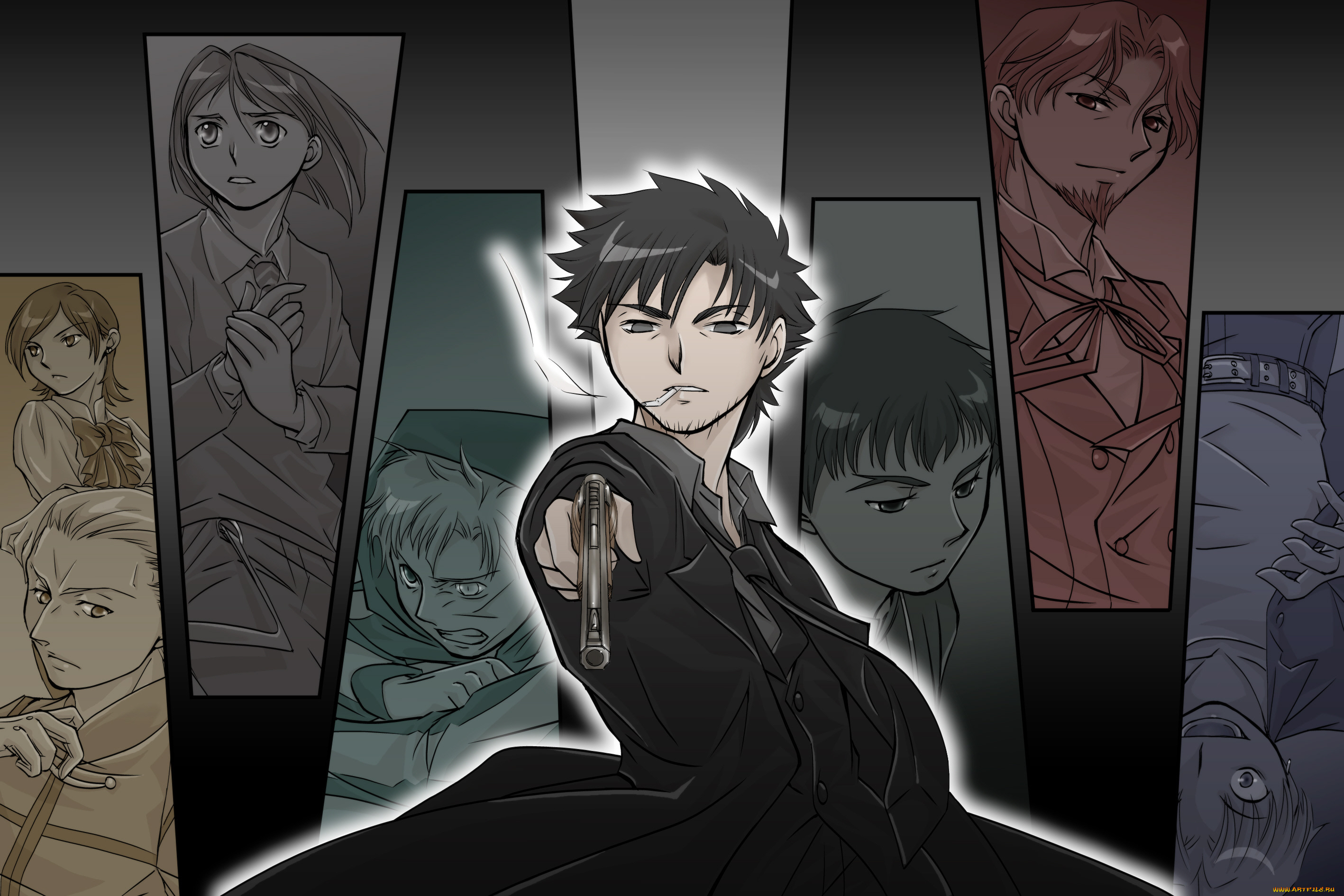 аниме, fate, zero, судьба, начало