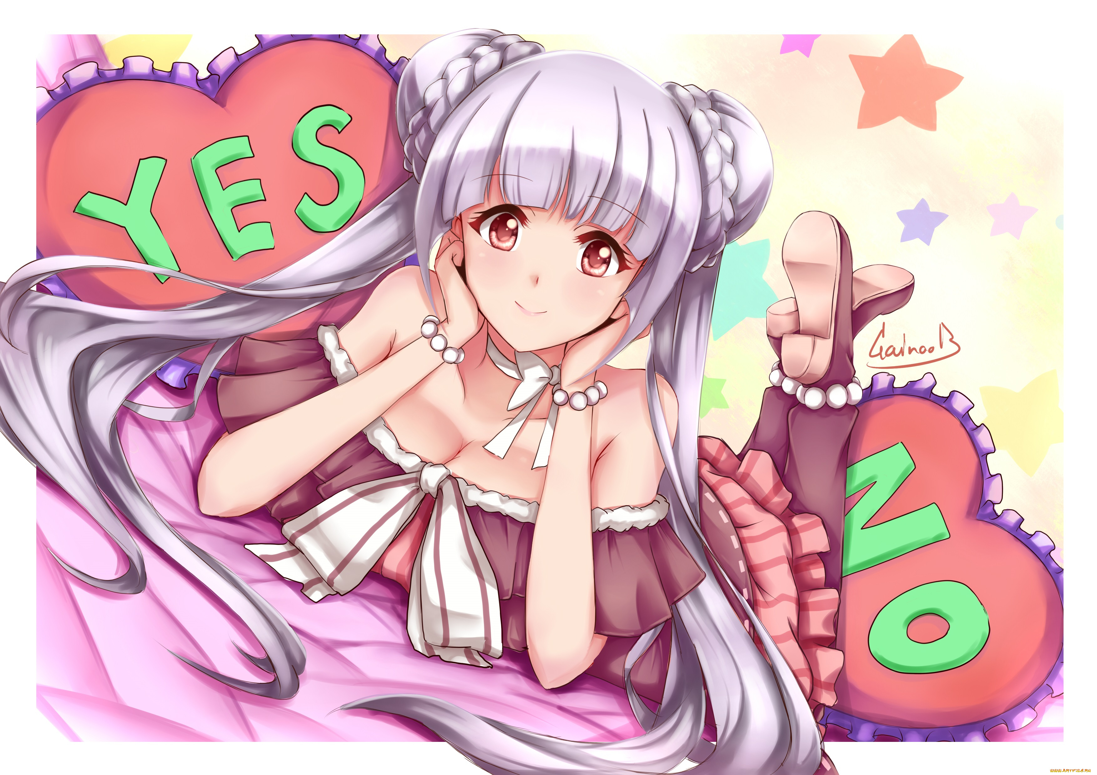 аниме, день, святого, валентина, tagme, artist