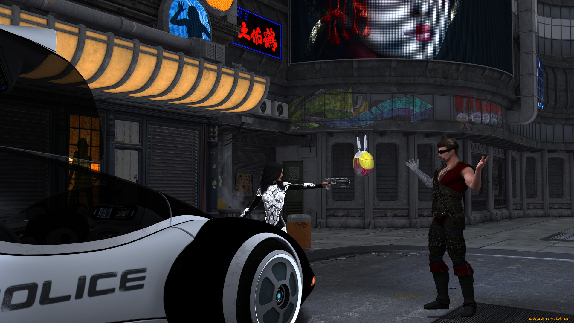 3д, графика, фантазия, , fantasy, фон, девушка, взгляд