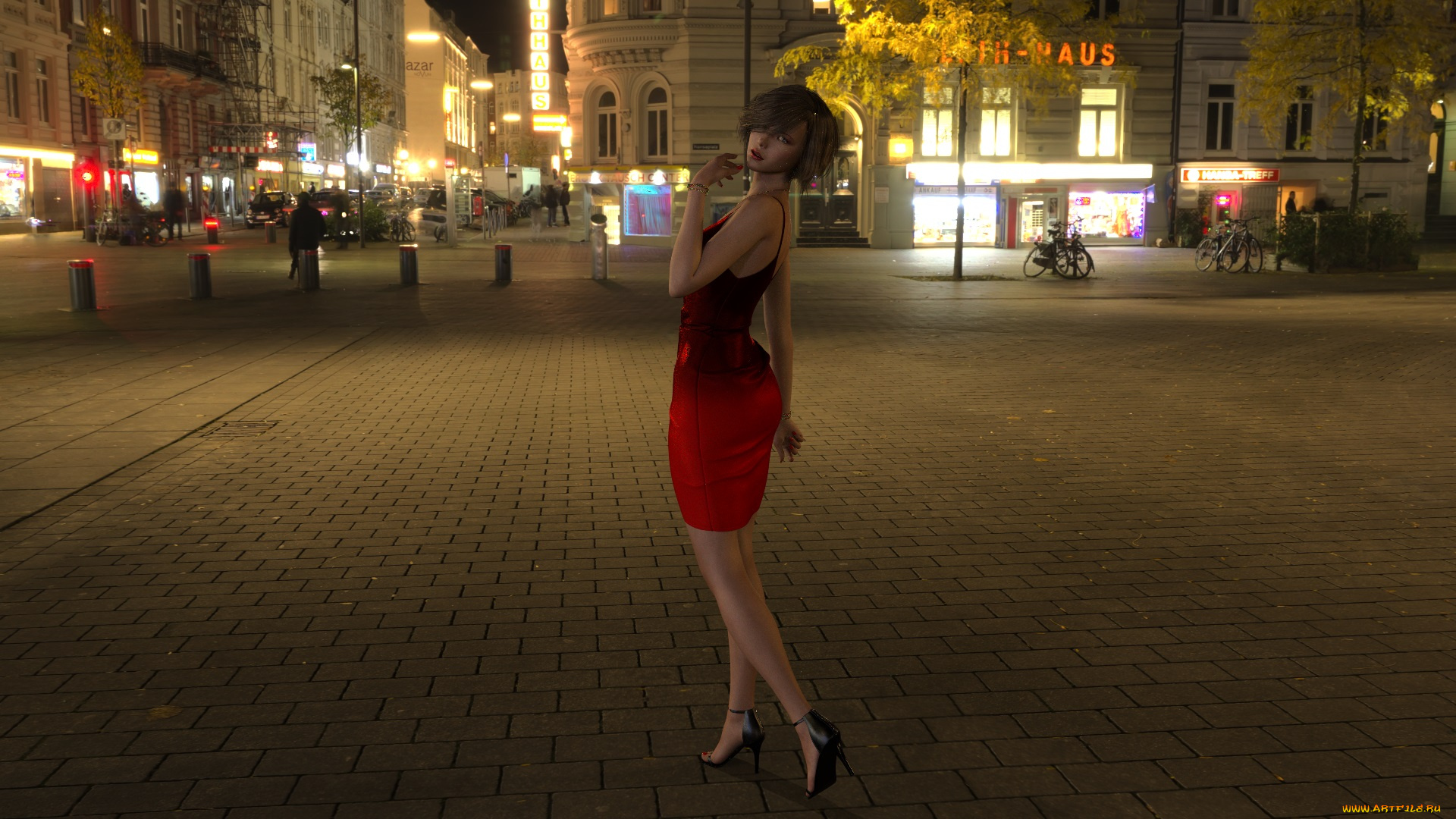 3д, графика, люди, , people, фон, взгляд, девушка